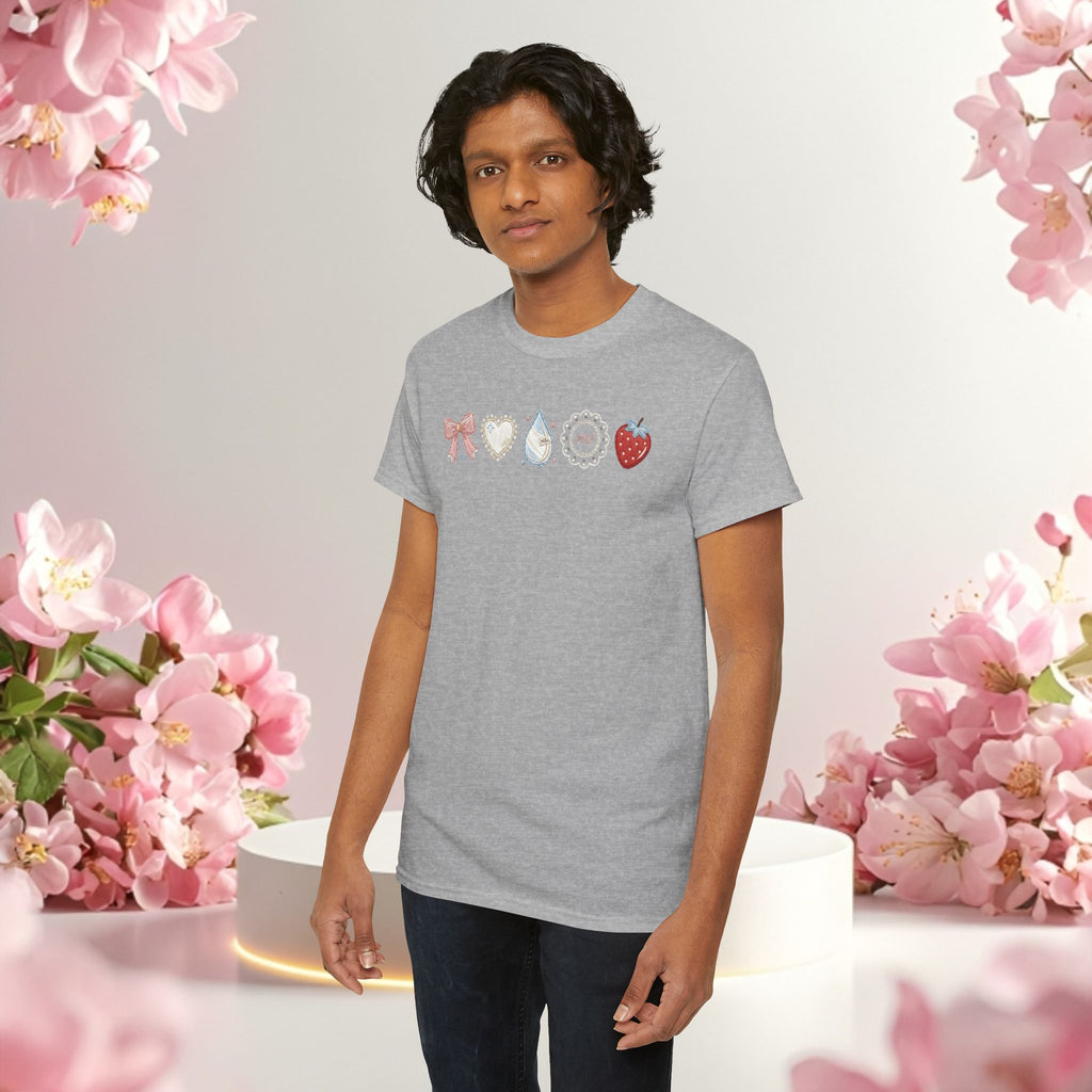 Pastel Cute Icons T-Shirt — Cute Pastel Icon Graphic Tee
