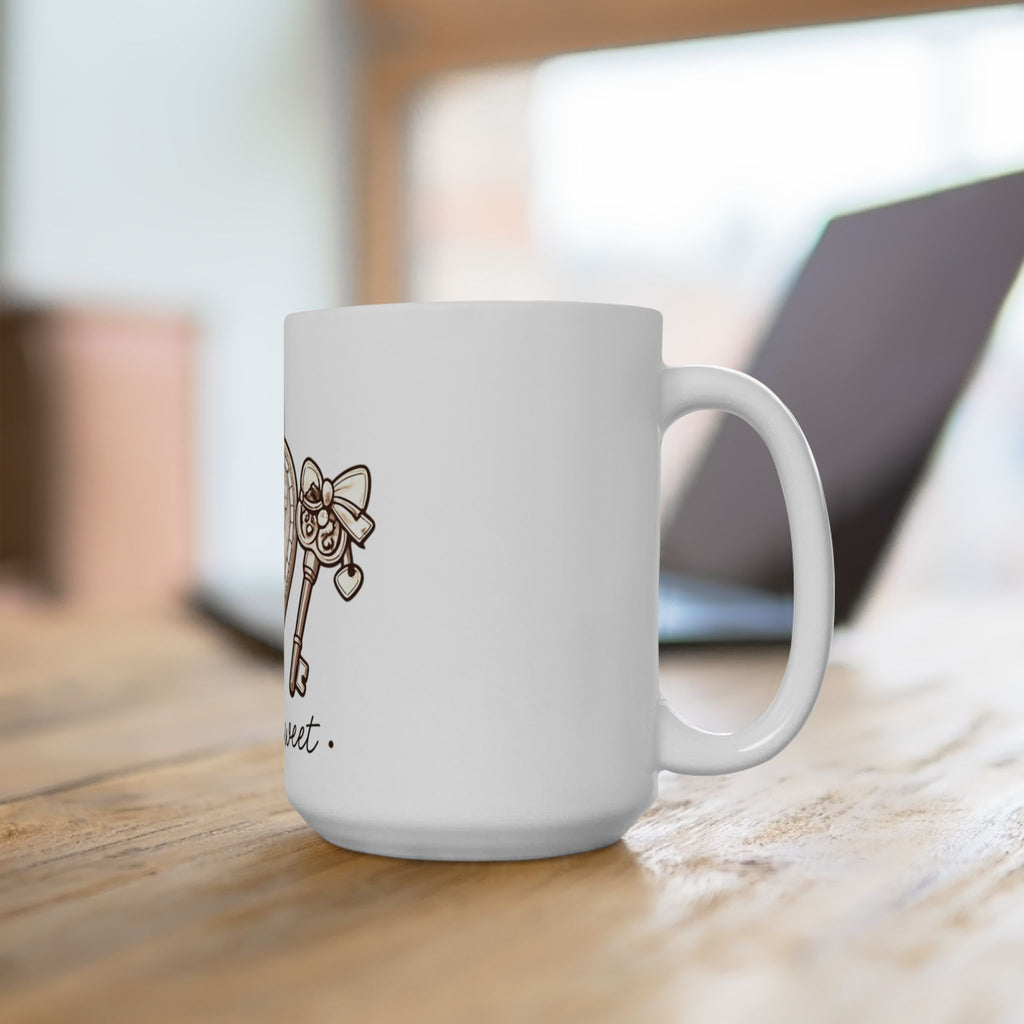 ''keep tt sweet'' Mug — Sweet Delicate Flower Design (11oz & 15oz)