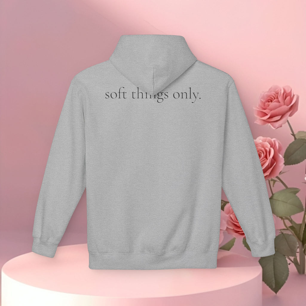 Minimal Authentic Hoodie — Quietly Sweet Fleece Pullover