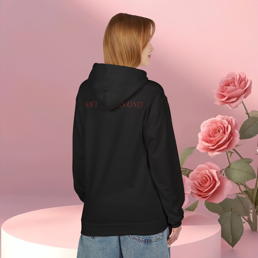Pink Minimalist Feminine Hoodie