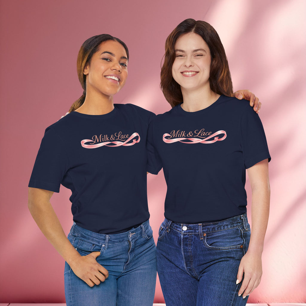 Casual Pink Graphic T-Shirt — Women's Casual Pink Tee