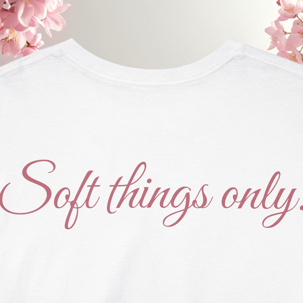 Pink Graphic Tee — Simple Minimalist Design