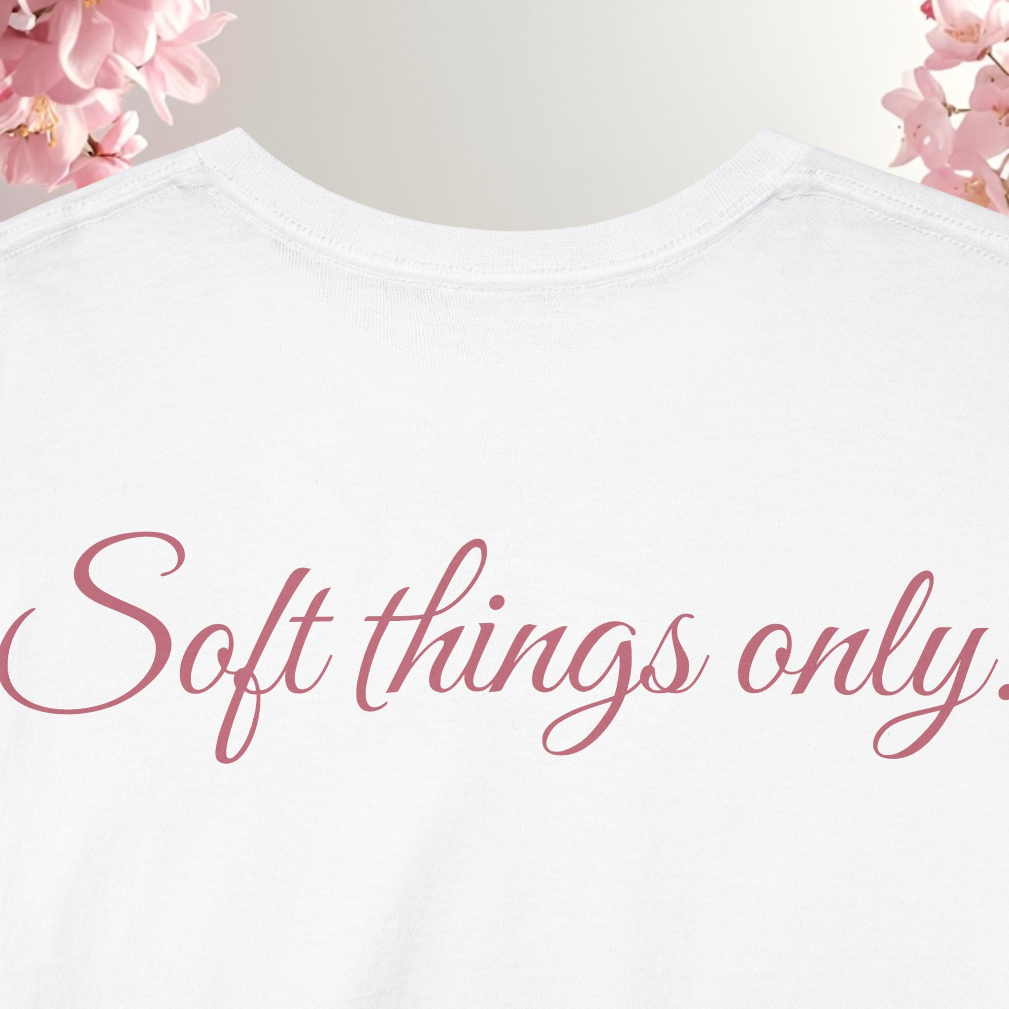 Pink Graphic Tee — Simple Minimalist Design