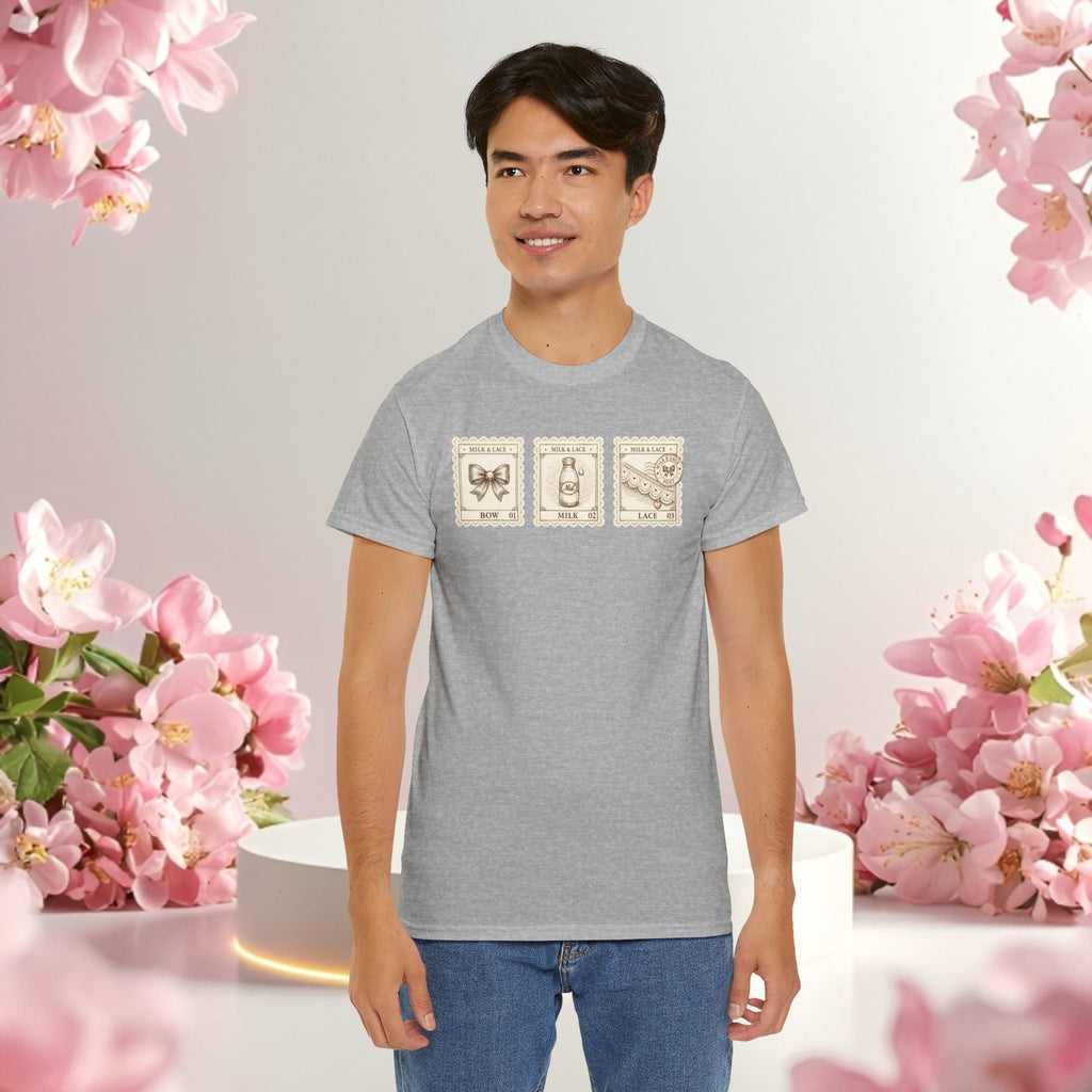 Vintage Botanical Stamp T-Shirt