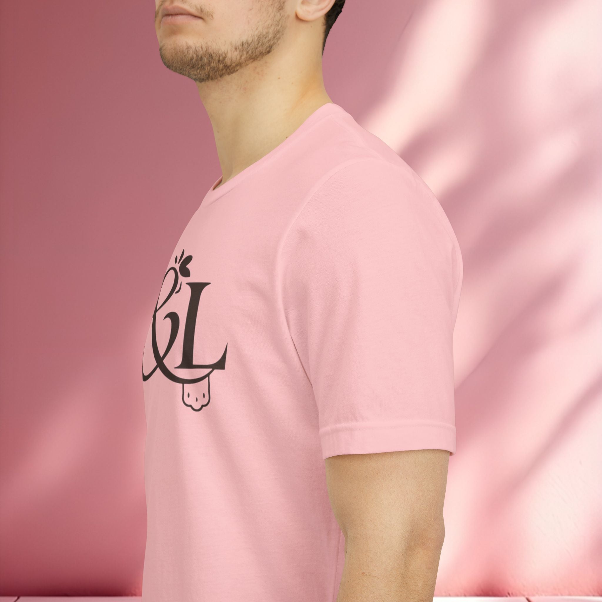 Romantic Feminine Brown Tee — Romance Graphic T-Shirt