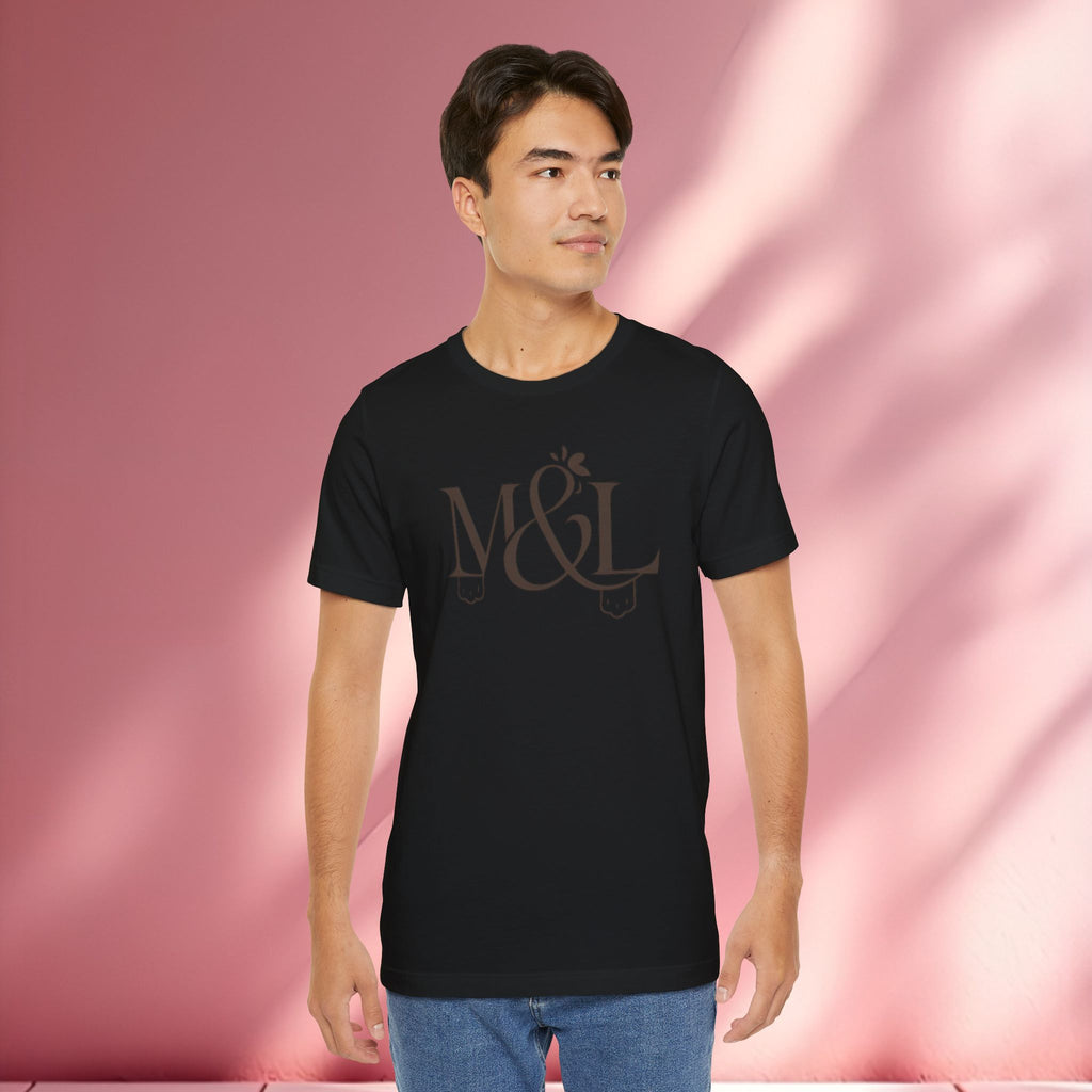 Romantic Feminine Brown Tee — Romance Graphic T-Shirt