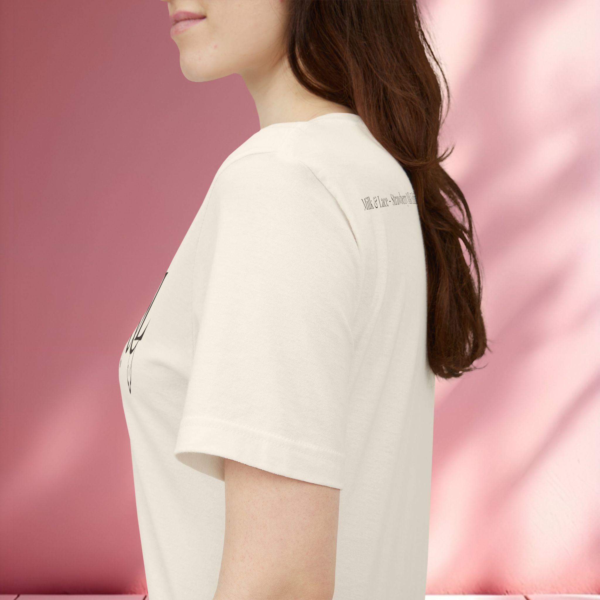 Romantic Feminine Brown Tee — Romance Graphic T-Shirt