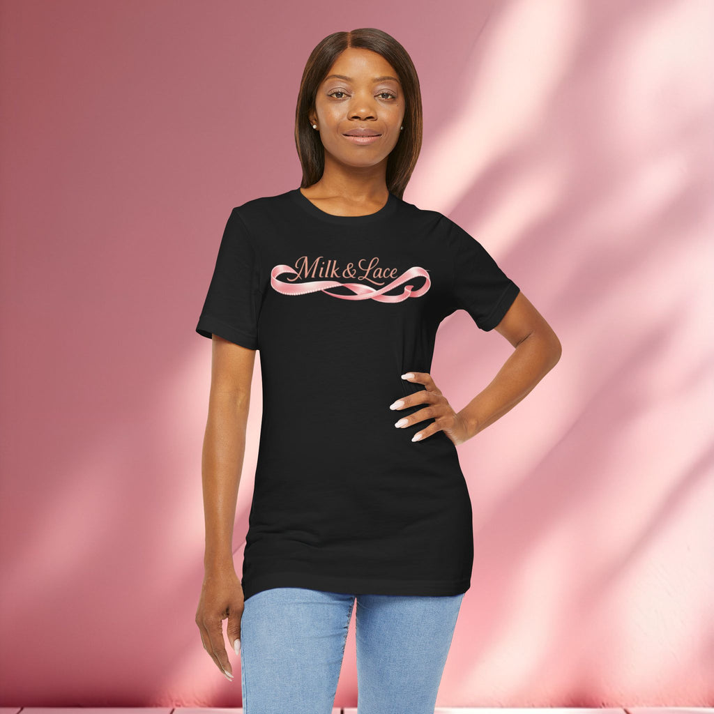 Casual Pink Graphic T-Shirt — Women's Casual Pink Tee