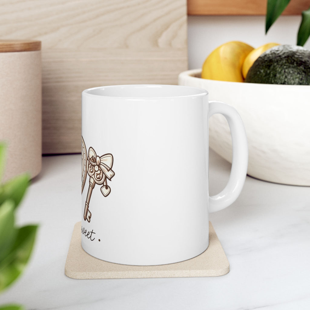 ''keep tt sweet'' Mug — Sweet Delicate Flower Design (11oz & 15oz)