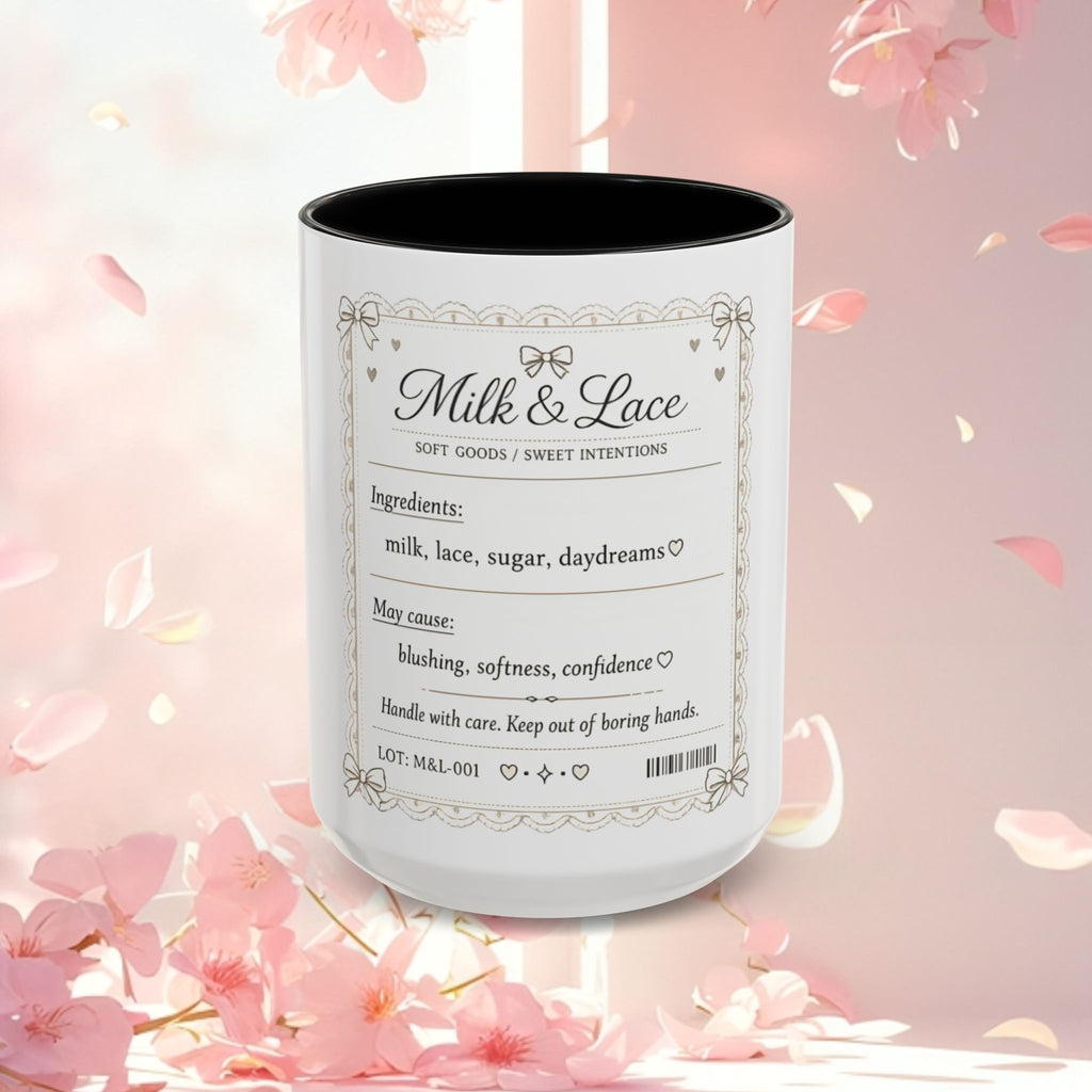 Vintage Lovely Sweet Accent Coffee Mug — 11/15oz