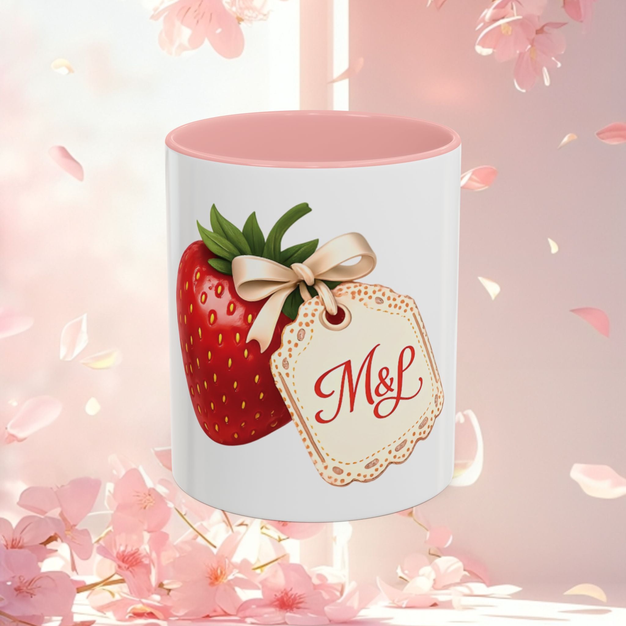 Vintage Hand-Drawn Accent Coffee Mug — Sweet Retro Artwork (11/15oz)