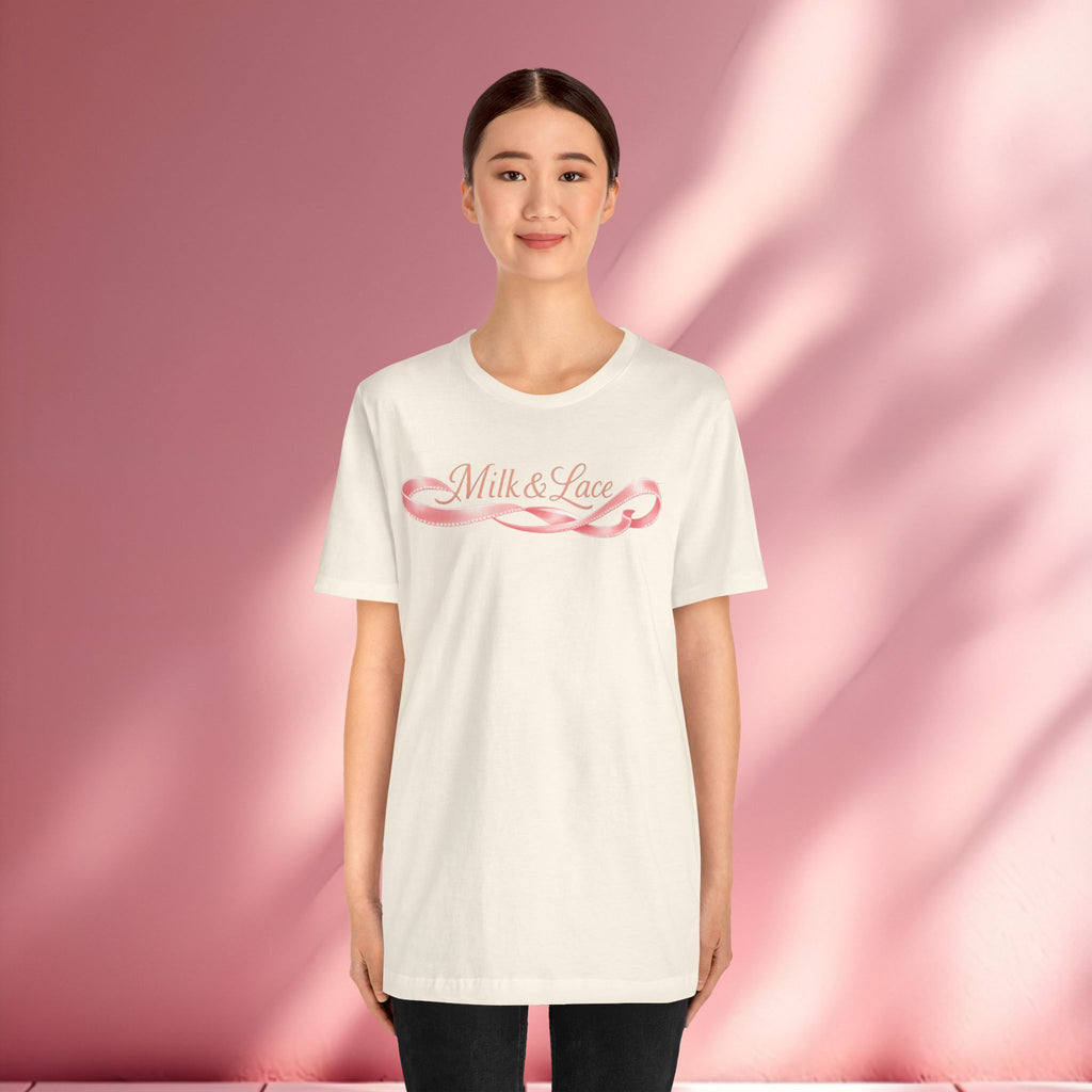 Casual Pink Graphic T-Shirt — Women's Casual Pink Tee