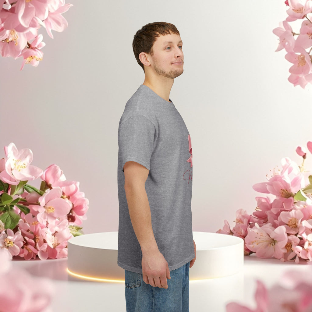 Pink Graphic Tee — Simple Minimalist Design