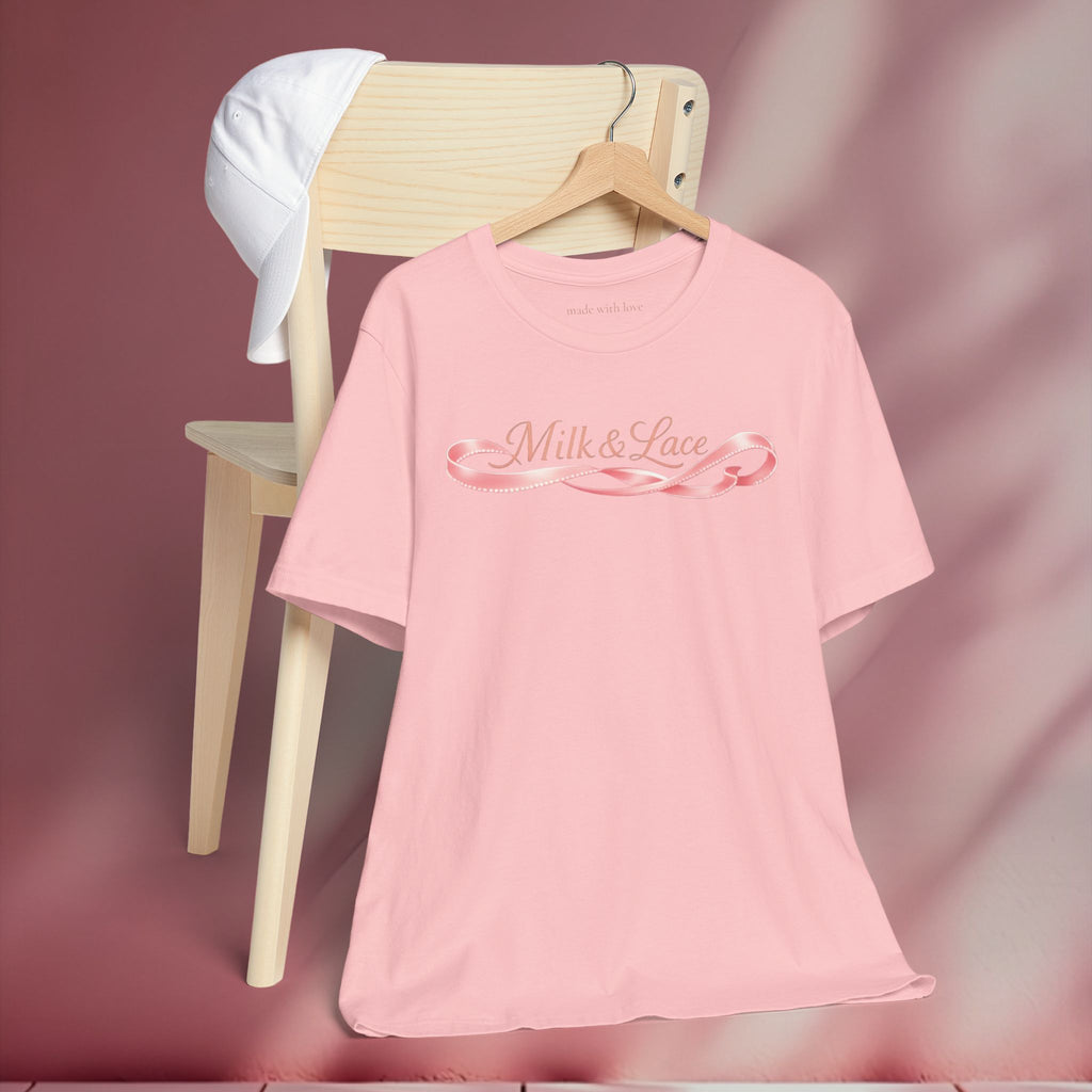 Casual Pink Graphic T-Shirt — Women's Casual Pink Tee
