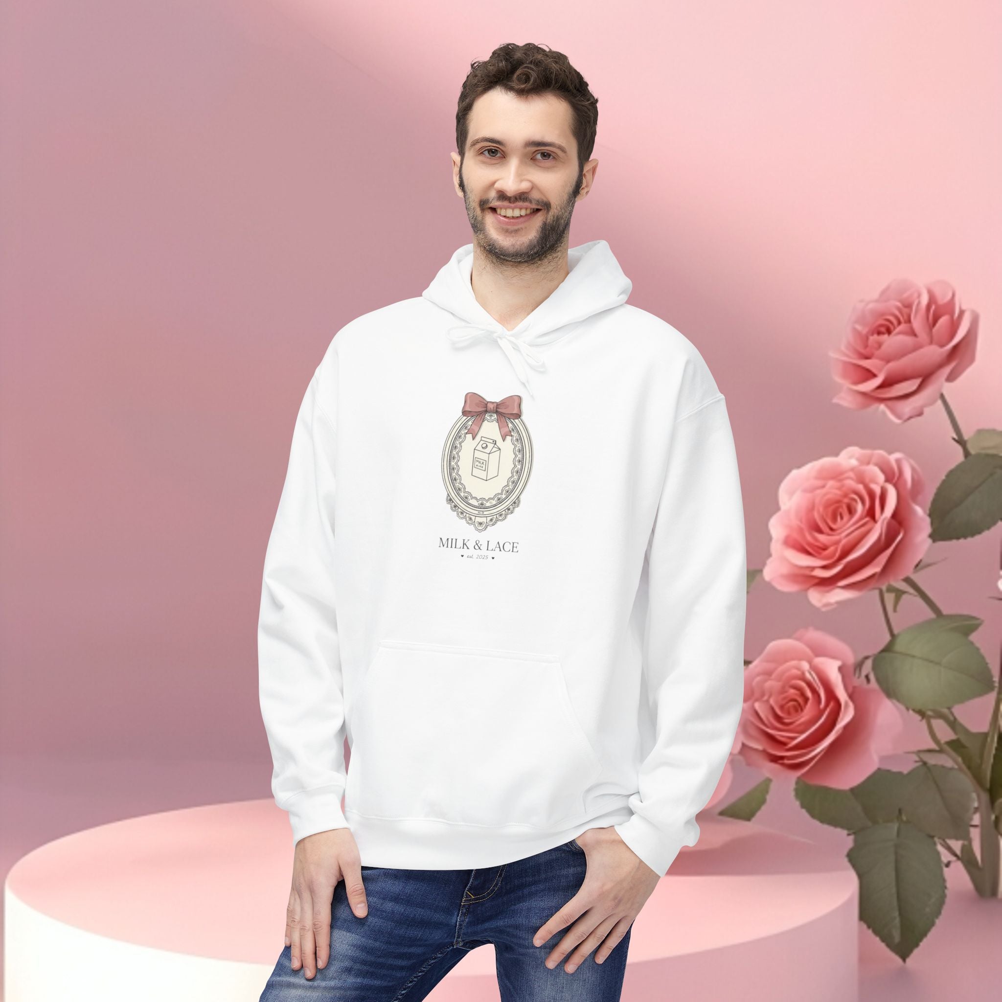 Floral Minimalist Feminine Hoodie