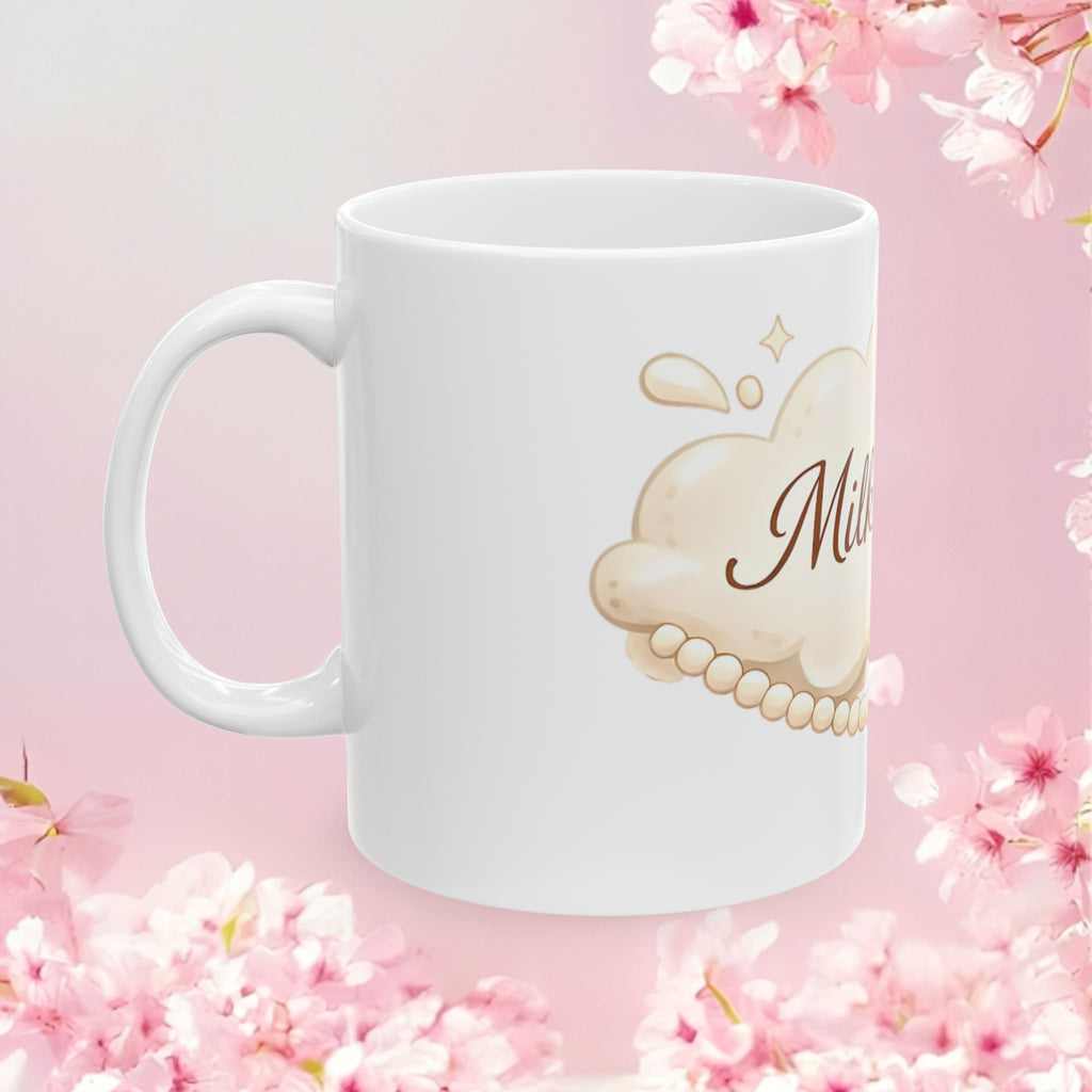 Vintage Elegant Script Ceramic Mug — Classic Script Design (11oz & 15oz)