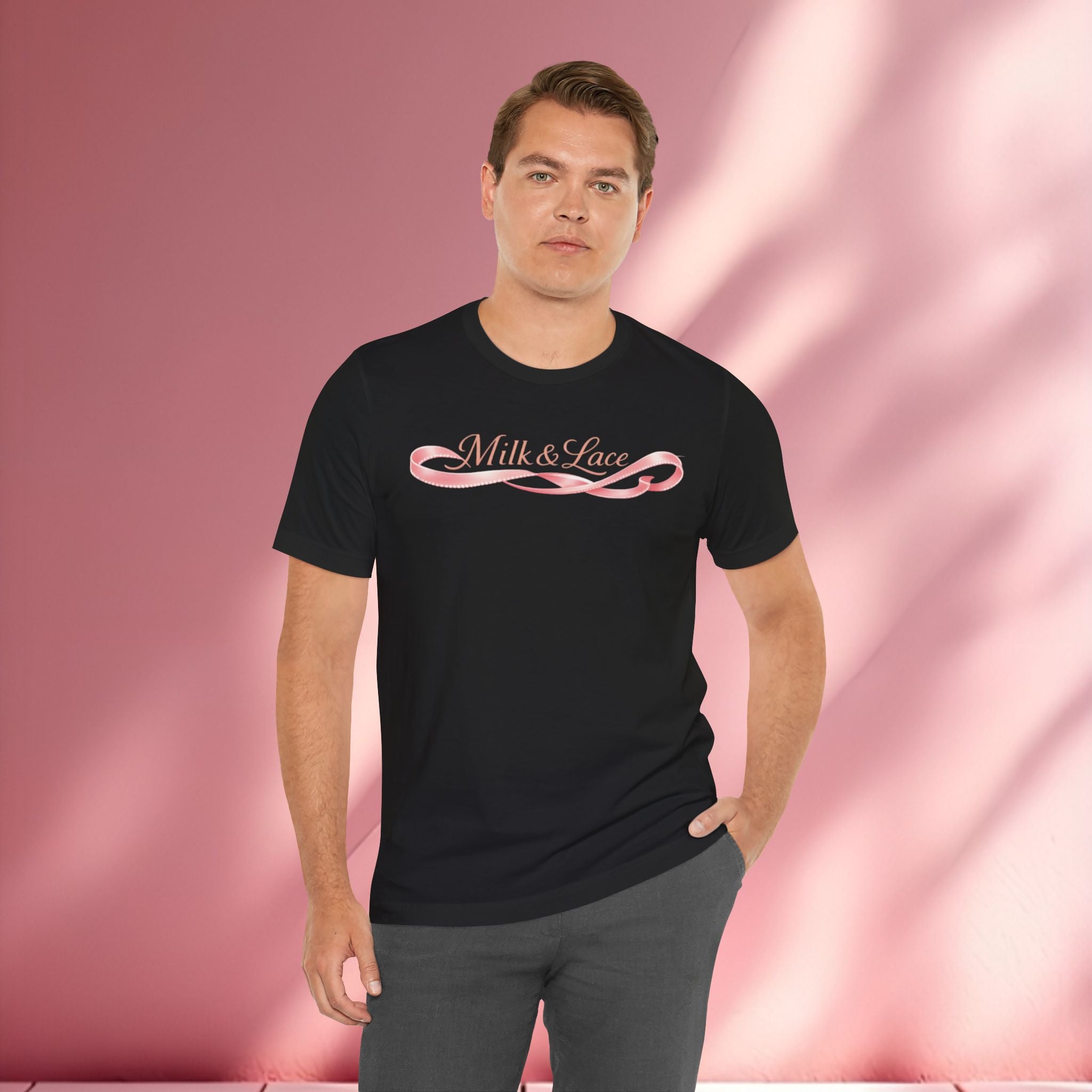 Casual Pink Graphic T-Shirt — Women's Casual Pink Tee