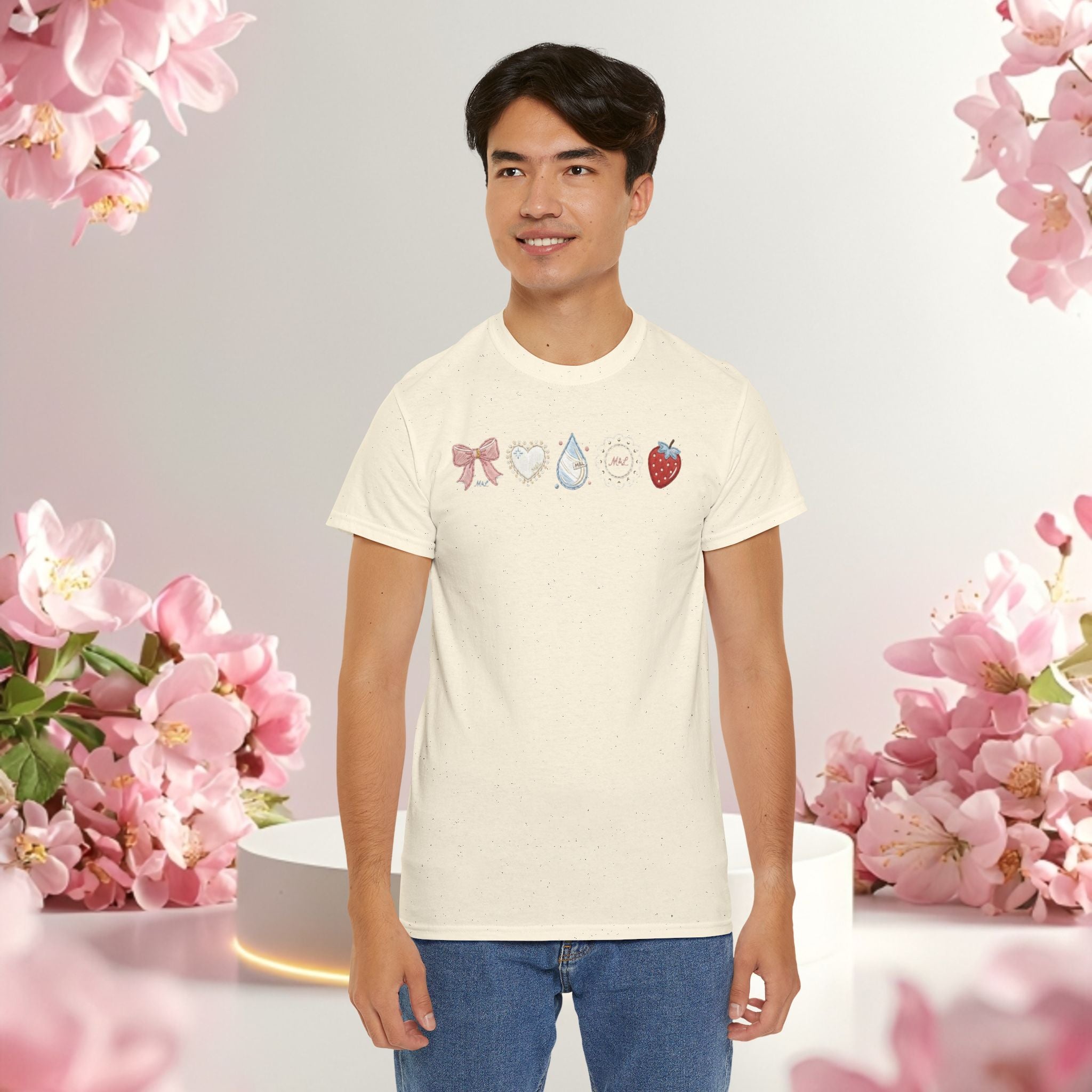 Pastel Cute Icons T-Shirt — Cute Pastel Icon Graphic Tee