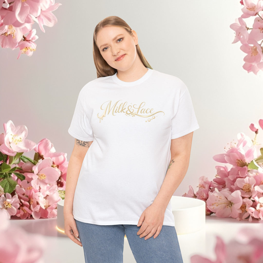 Elegant Floral Tee — Simple Botanical Design