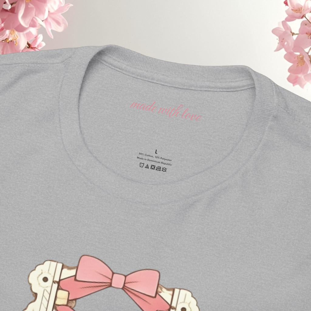 Pink Corset Ribbon T-Shirt