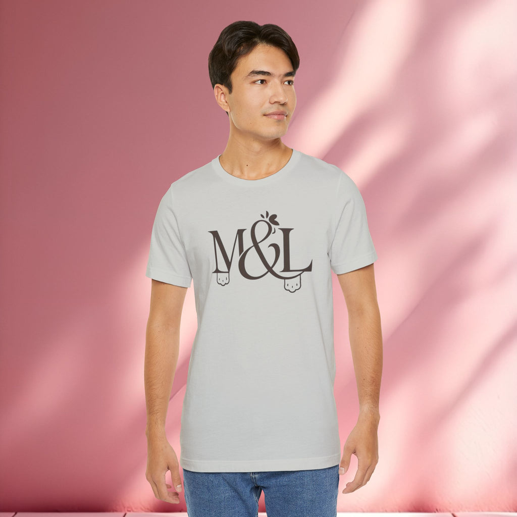 Romantic Feminine Brown Tee — Romance Graphic T-Shirt