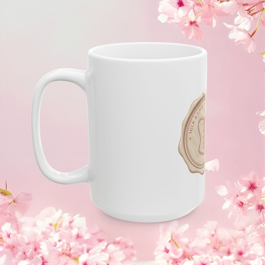 Vintage Charming Ceramic Mug — Soft Retro Coffee Cup (11oz, 15oz)