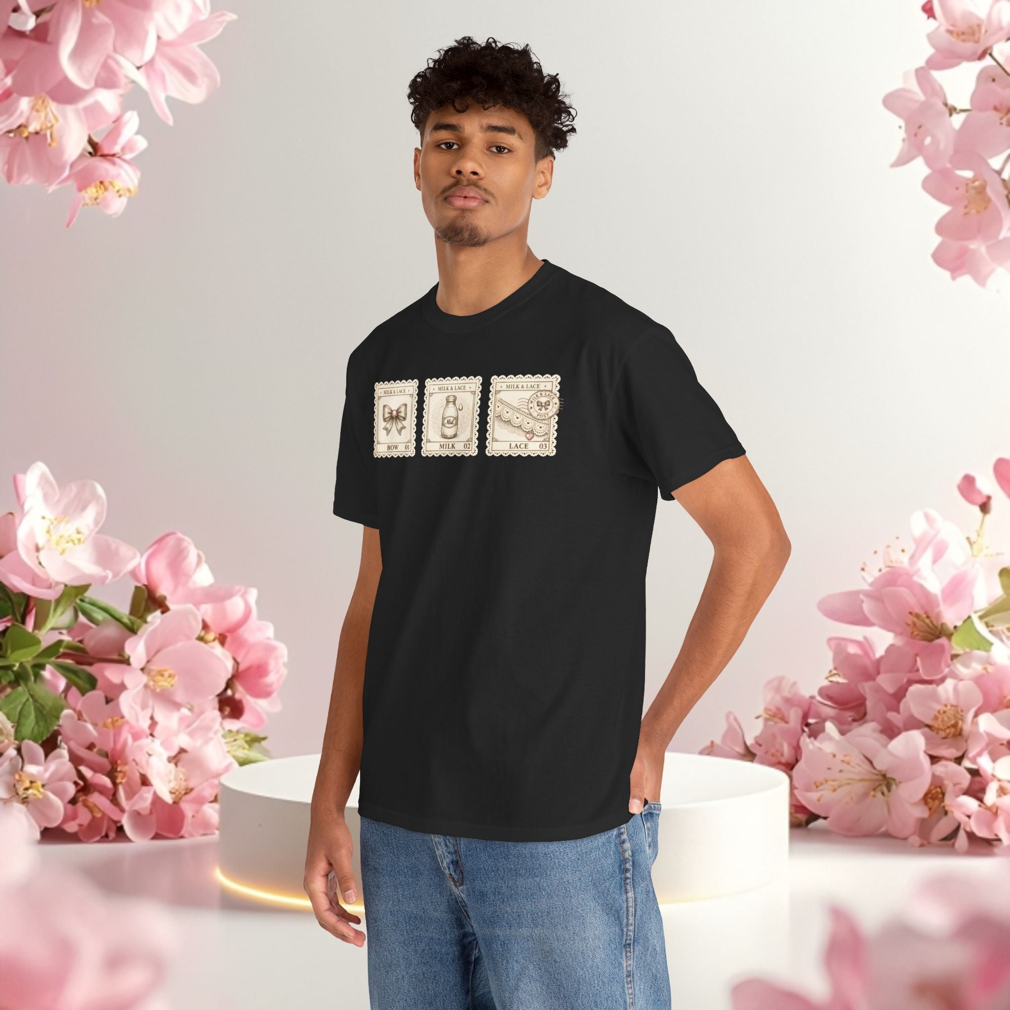 Vintage Botanical Stamp T-Shirt