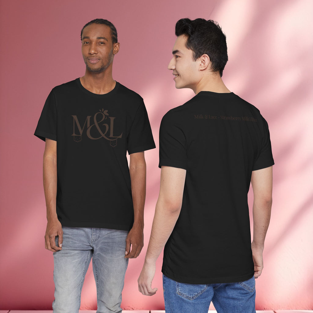 Romantic Feminine Brown Tee — Romance Graphic T-Shirt