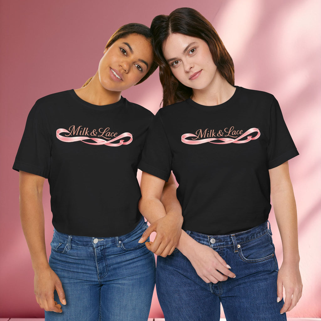 Casual Pink Graphic T-Shirt — Women's Casual Pink Tee