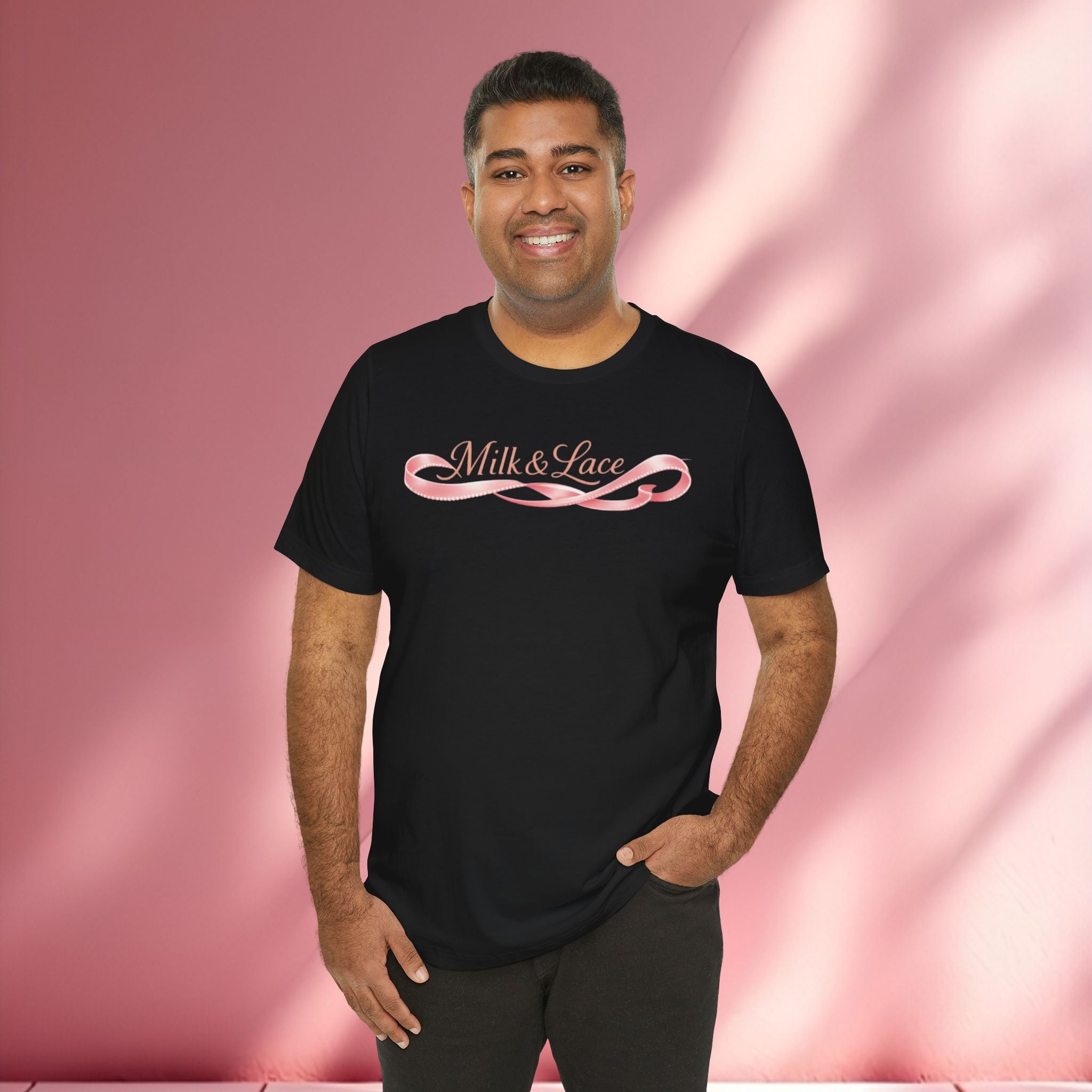 Casual Pink Graphic T-Shirt — Women's Casual Pink Tee