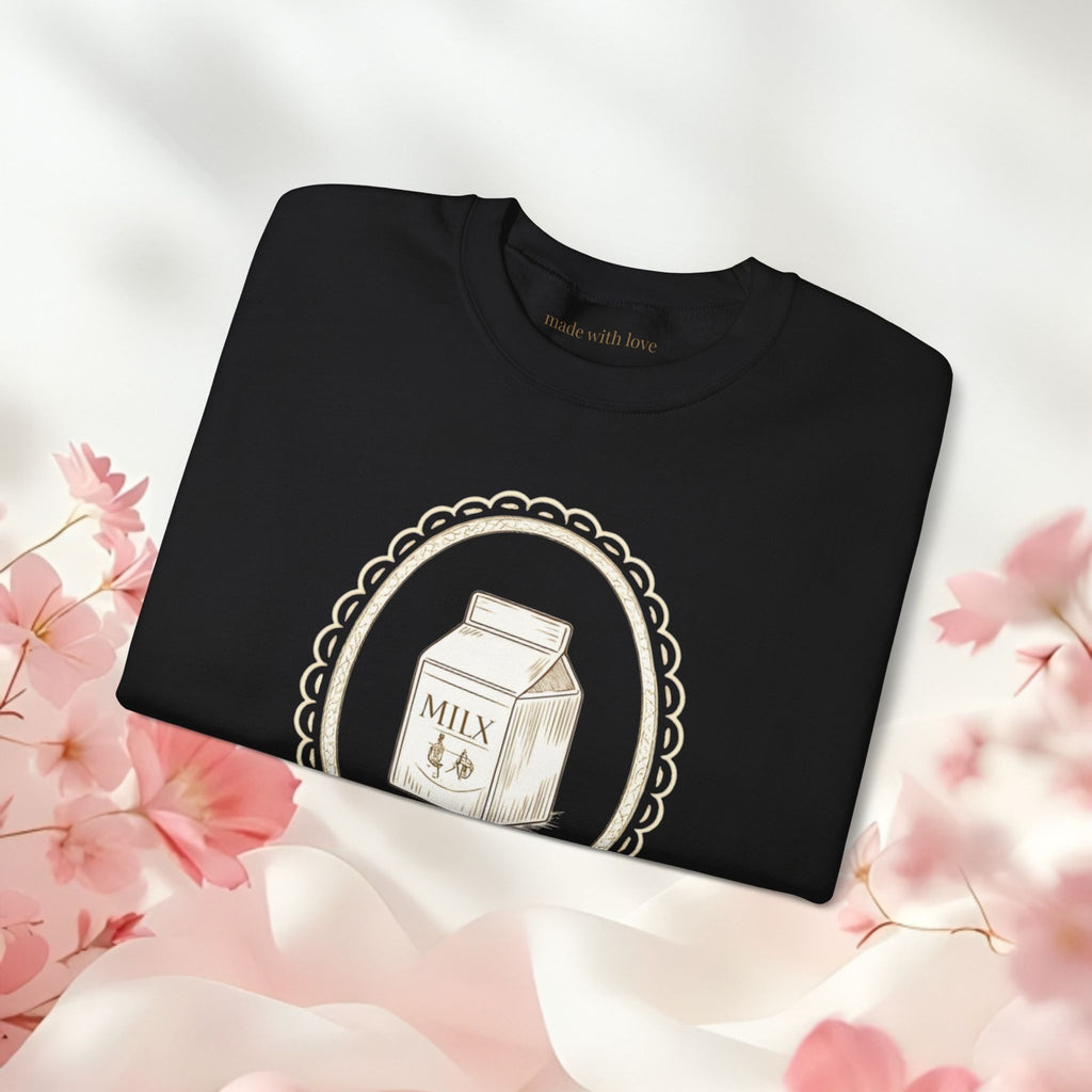 Pastel Graphic Crewneck Sweatshirt — Soft Pastel Cozy Comfort