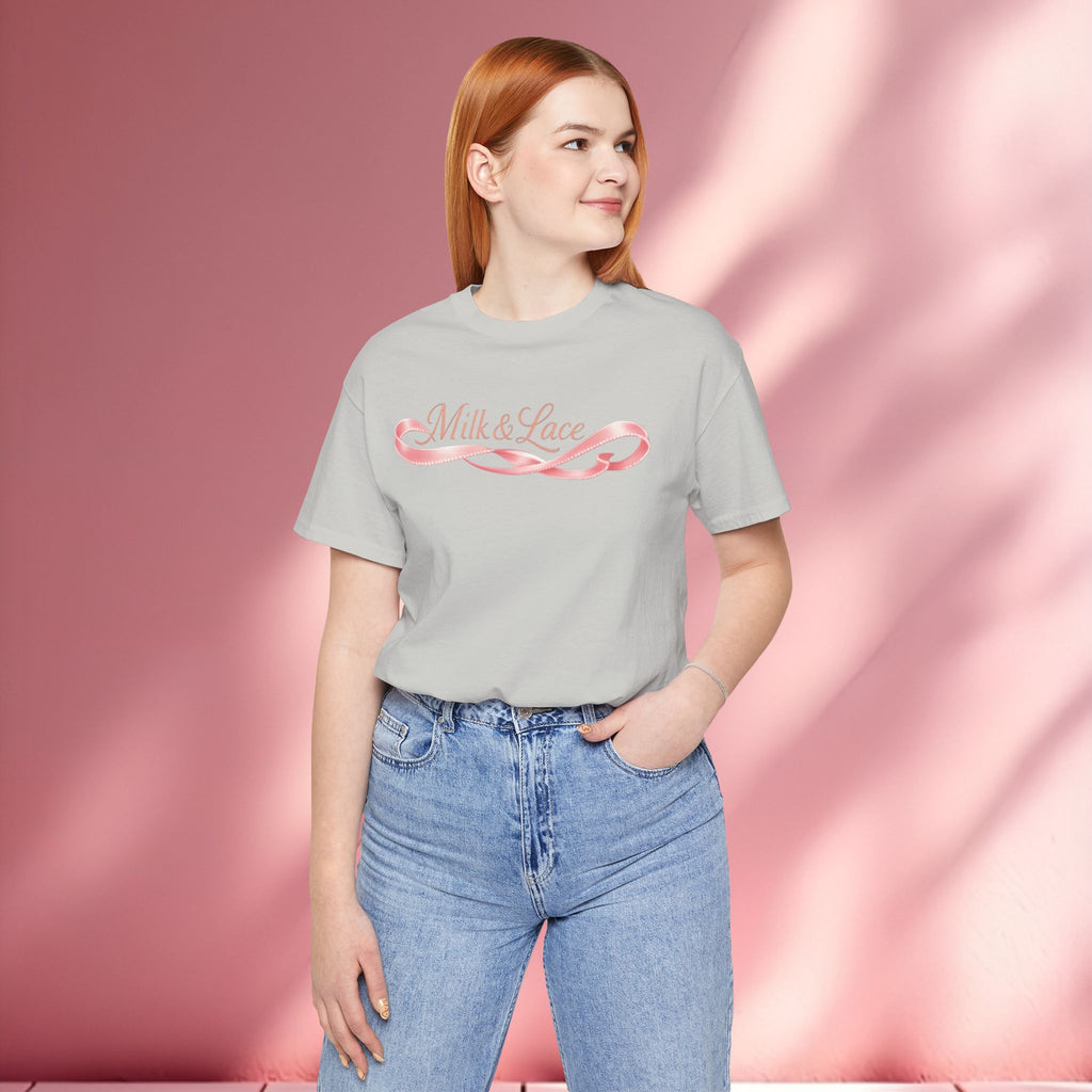 Casual Pink Graphic T-Shirt — Women's Casual Pink Tee