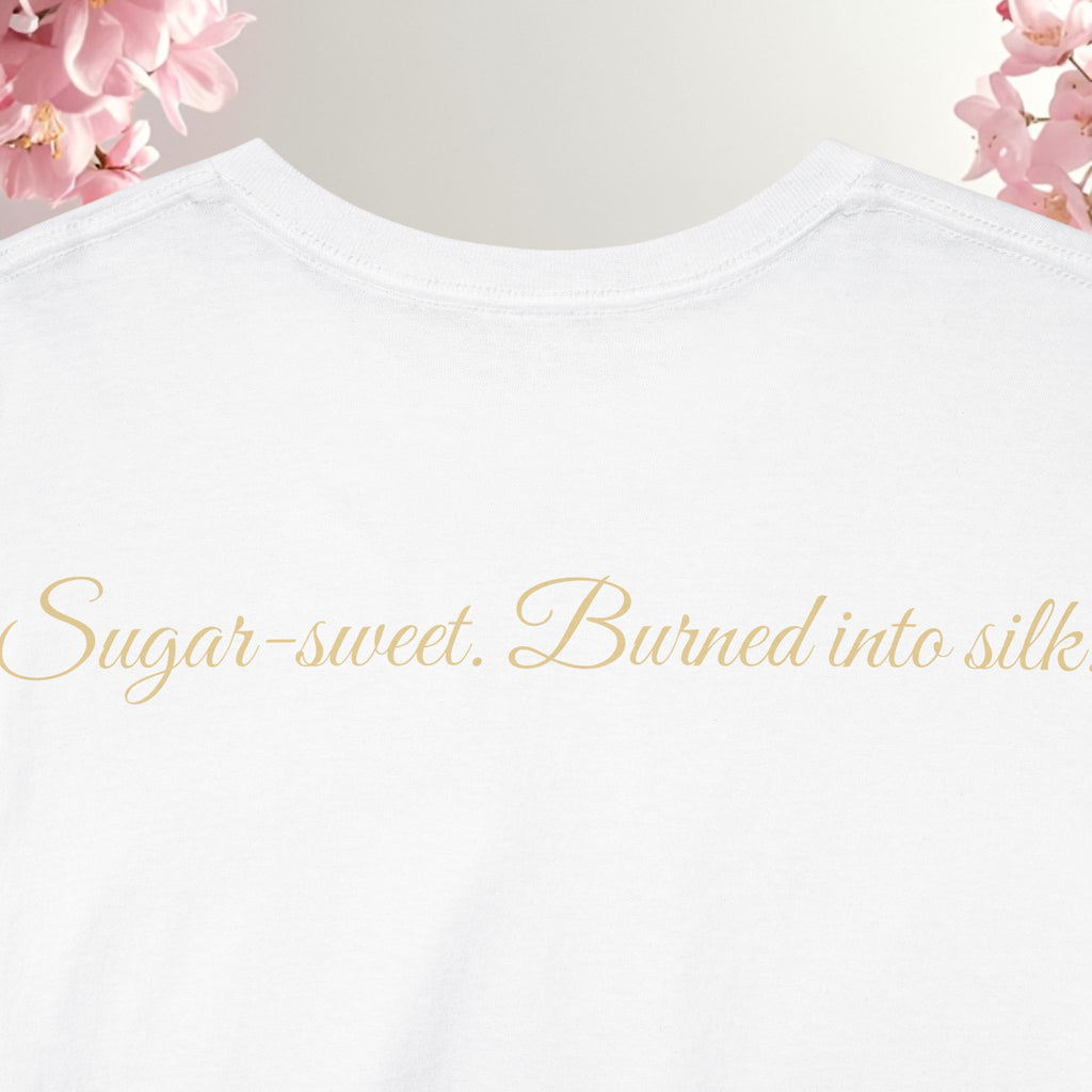 Elegant Floral Tee — Simple Botanical Design