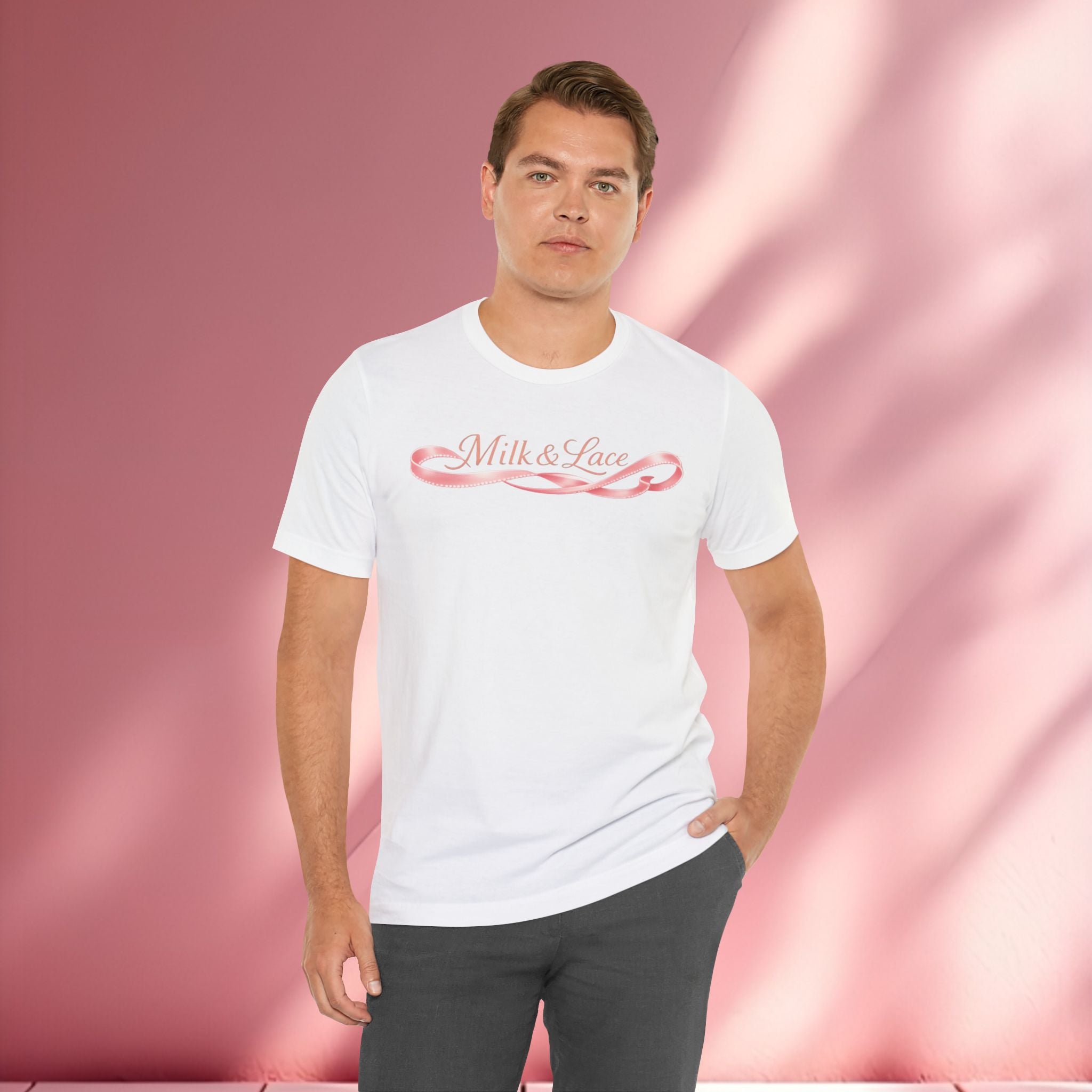 Casual Pink Graphic T-Shirt — Women's Casual Pink Tee