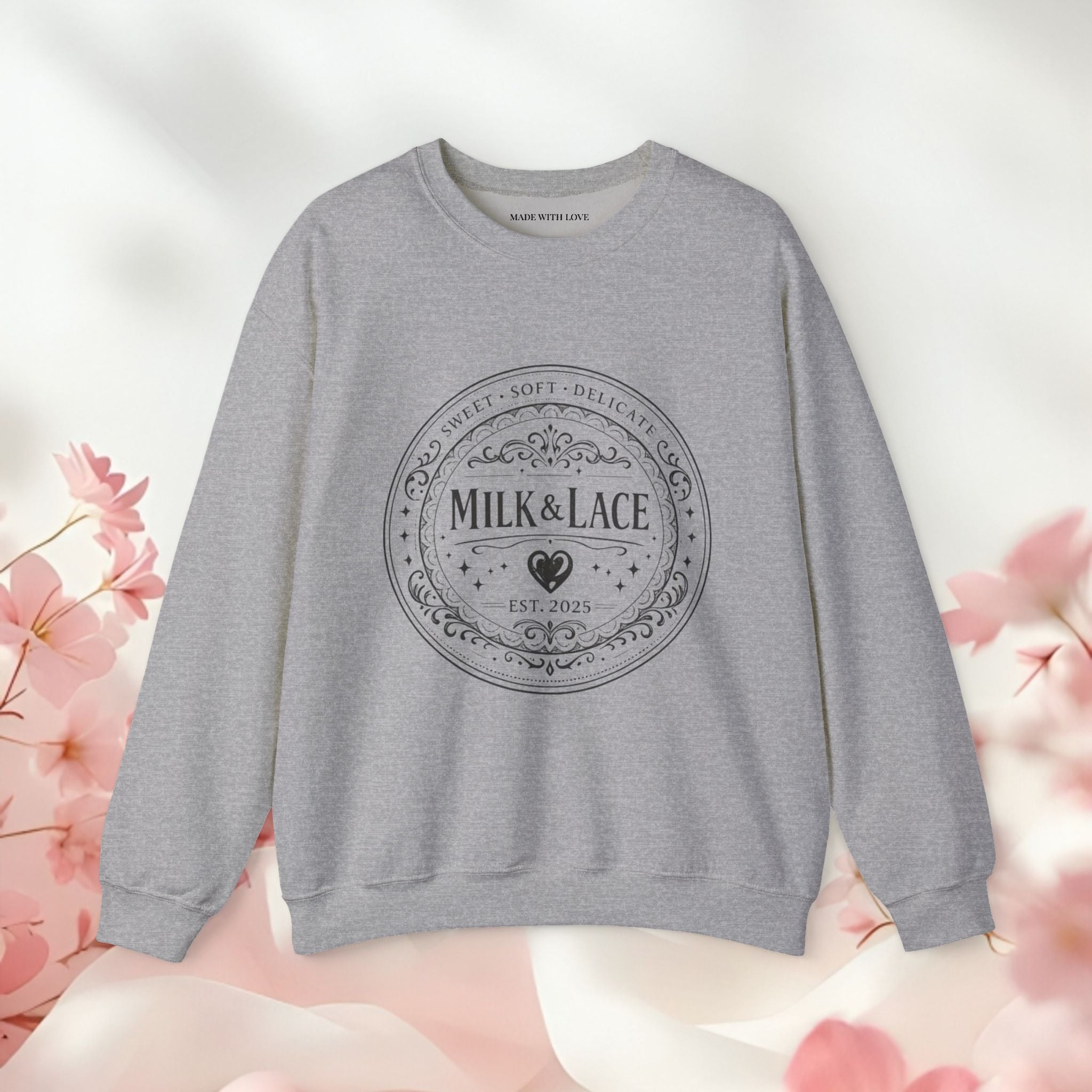 Vintage Floral Logo Sweatshirt