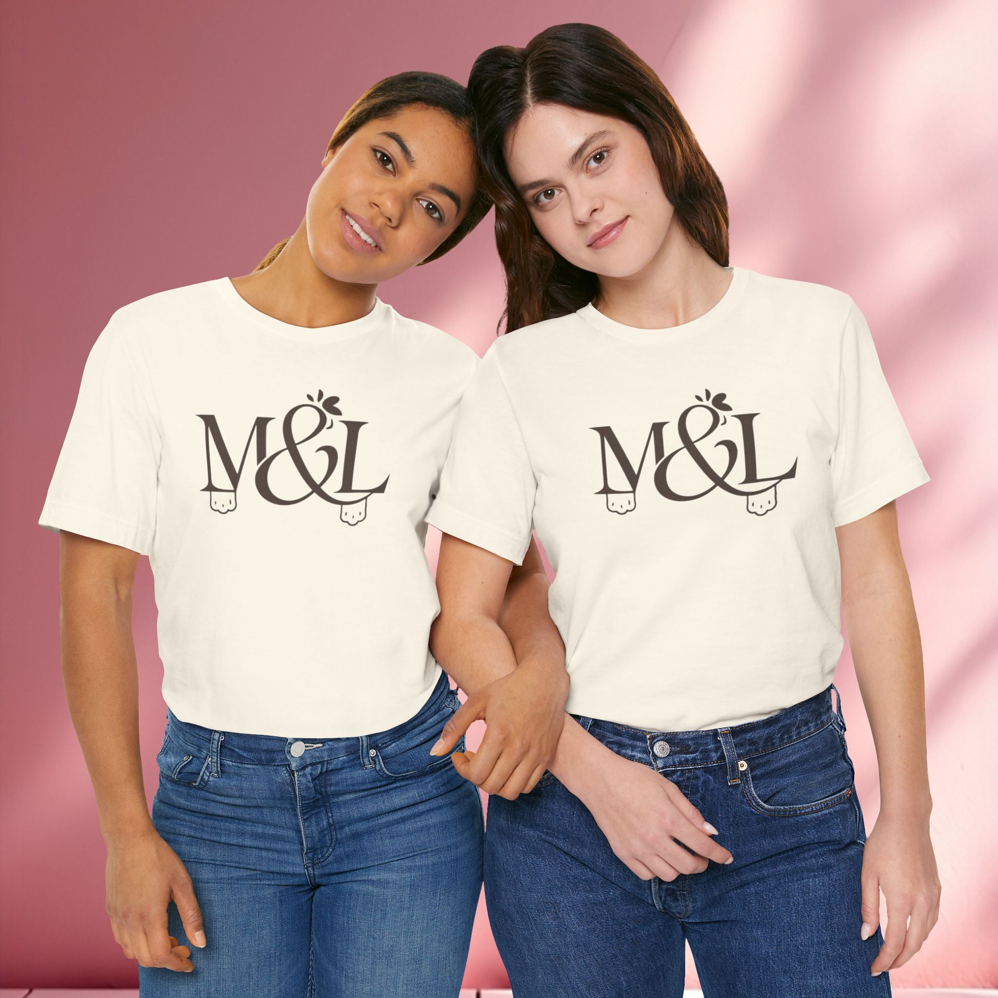 Romantic Feminine Brown Tee — Romance Graphic T-Shirt