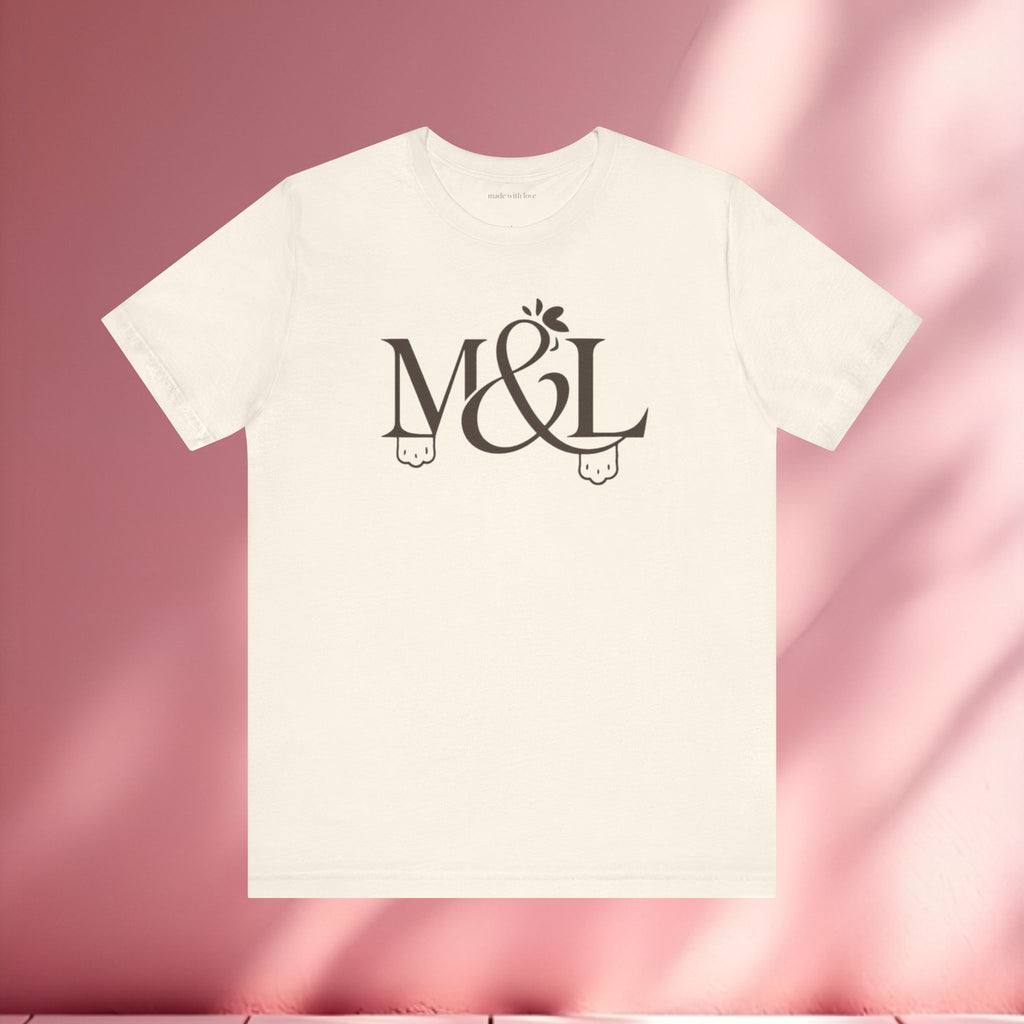 Romantic Feminine Brown Tee — Romance Graphic T-Shirt