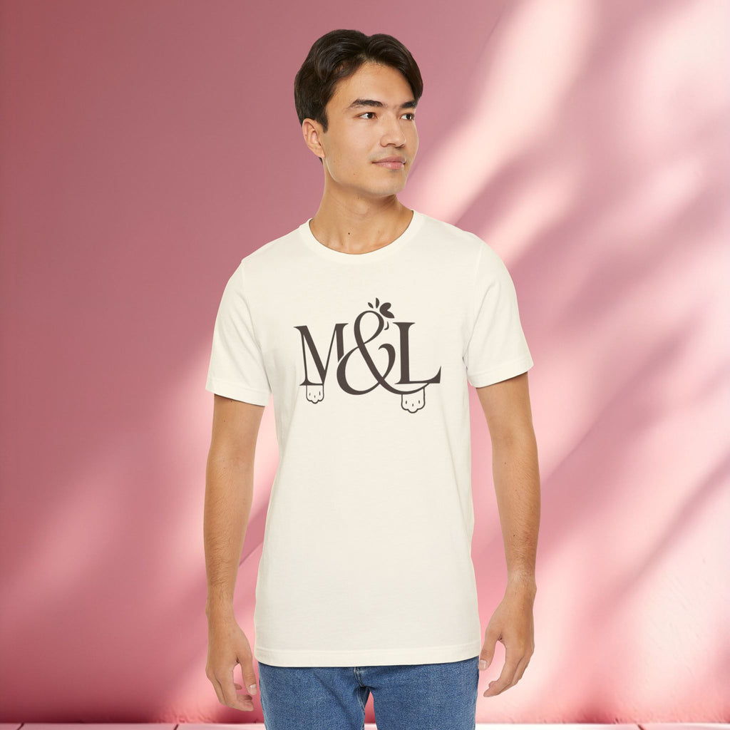 Romantic Feminine Brown Tee — Romance Graphic T-Shirt