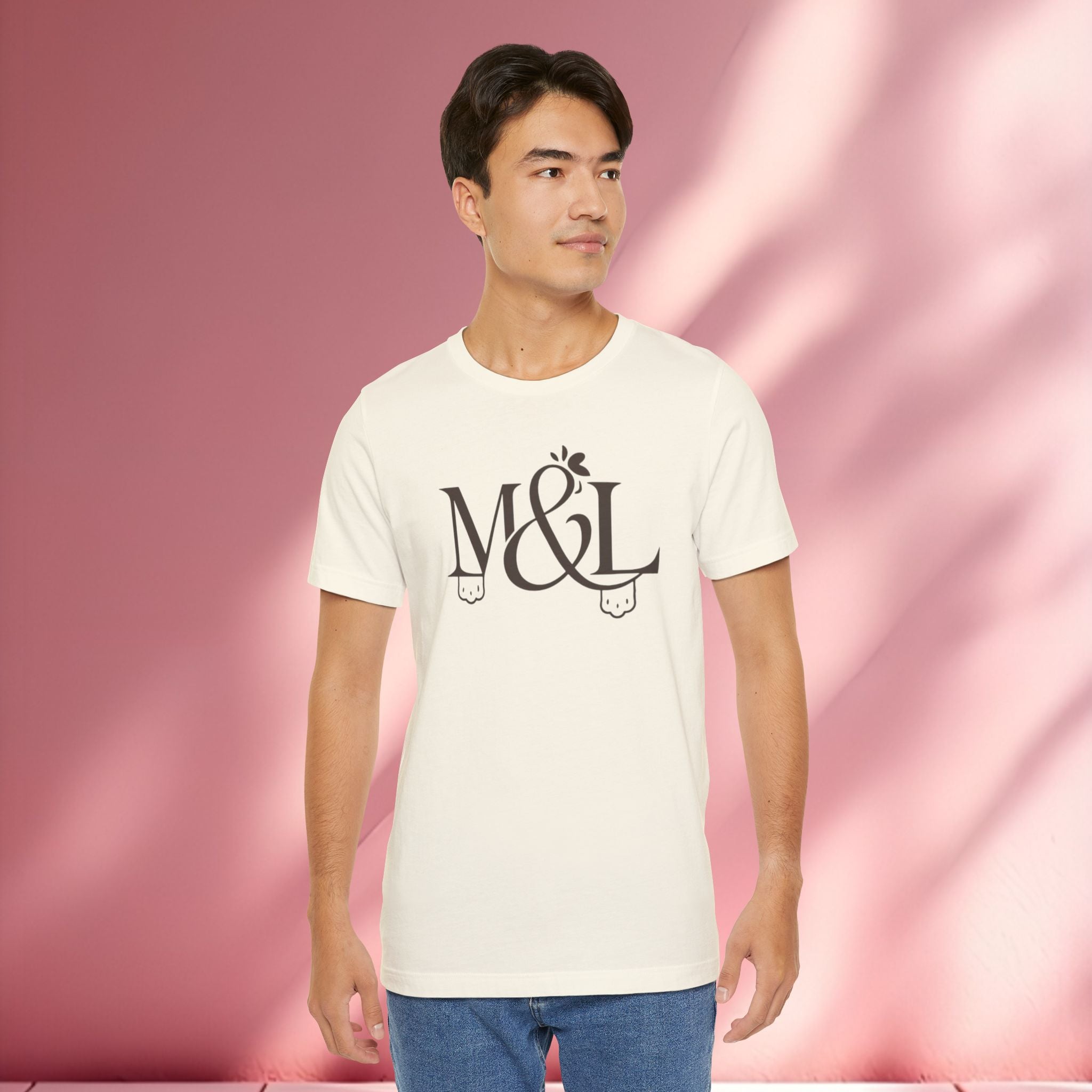 Romantic Feminine Brown Tee — Romance Graphic T-Shirt