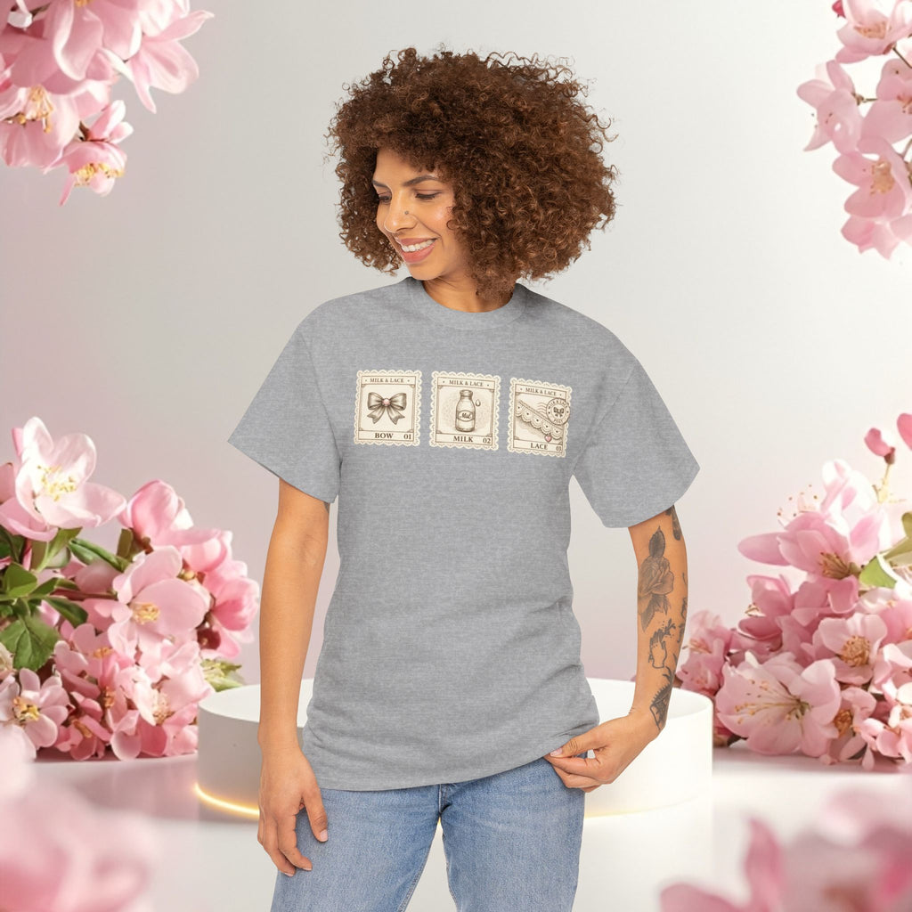 Vintage Botanical Stamp T-Shirt