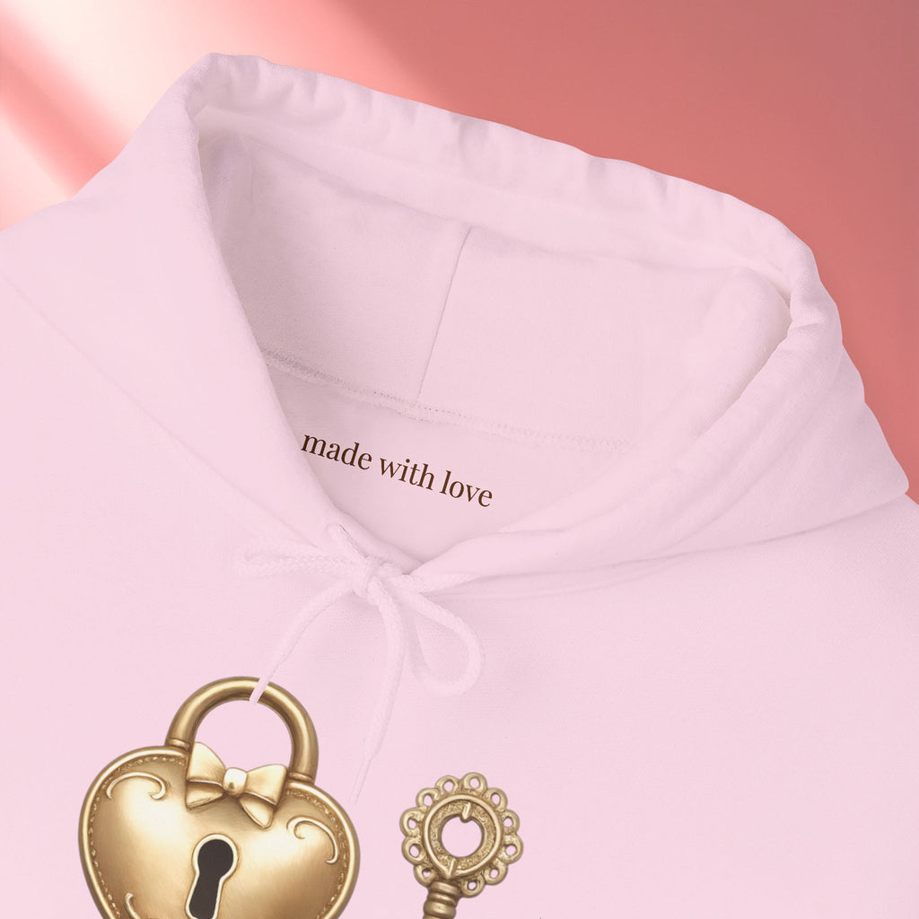 Gold Romantic Graphic Hoodie