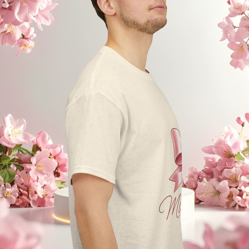 Pink Graphic Tee — Simple Minimalist Design