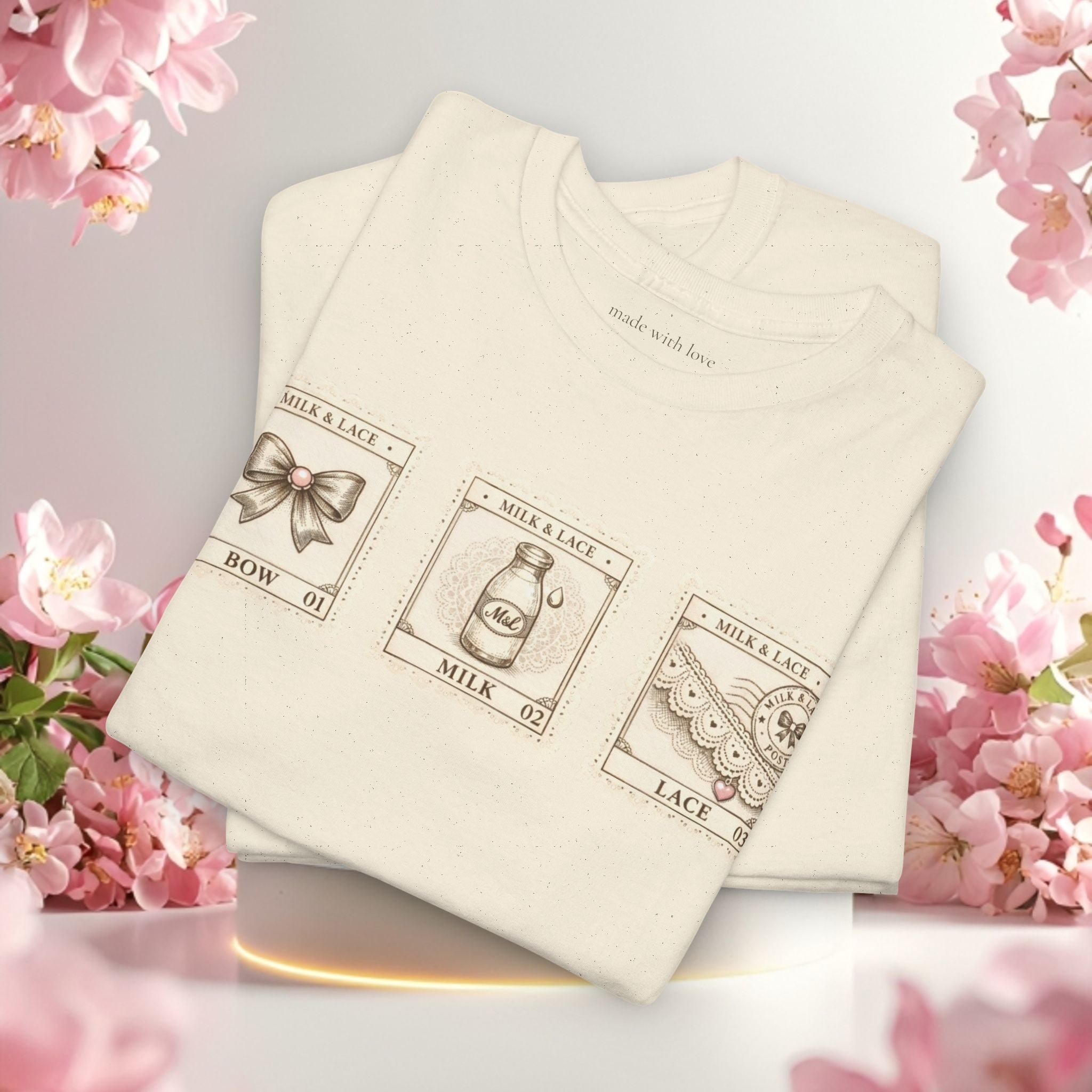 Vintage Botanical Stamp T-Shirt