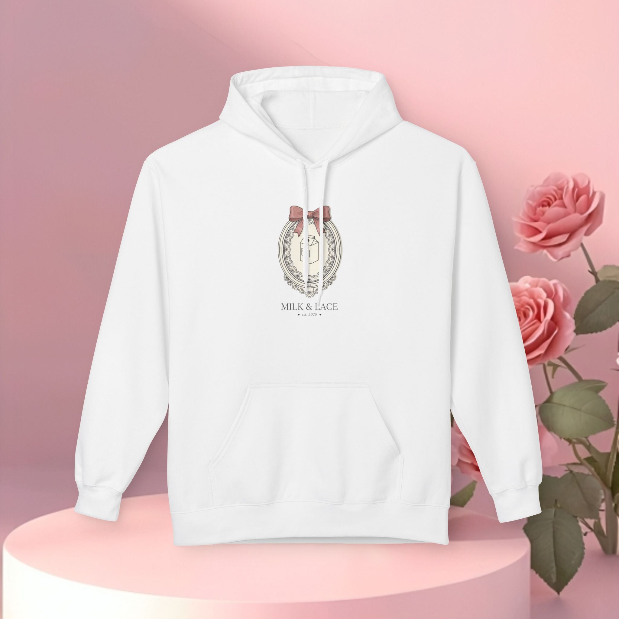 Floral Minimalist Feminine Hoodie