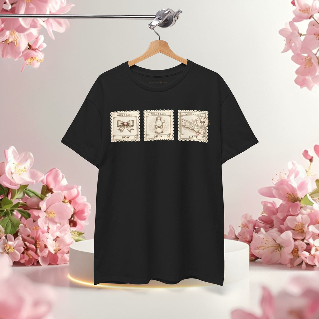 Vintage Botanical Stamp T-Shirt
