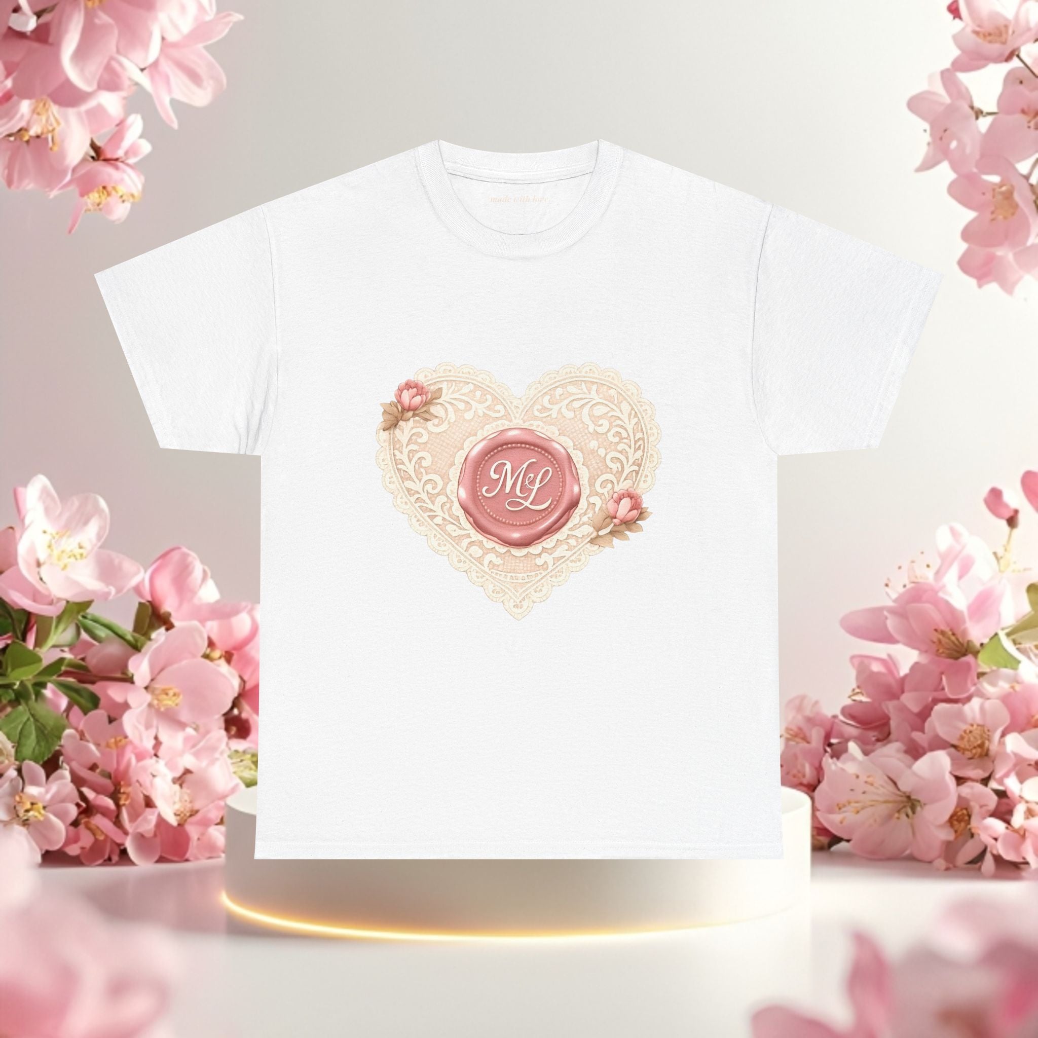 Vintage Floral Romance T-Shirt