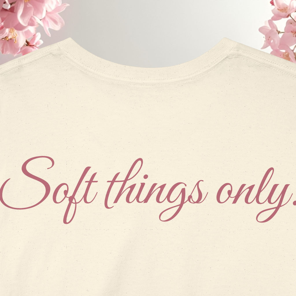 Pink Graphic Tee — Simple Minimalist Design