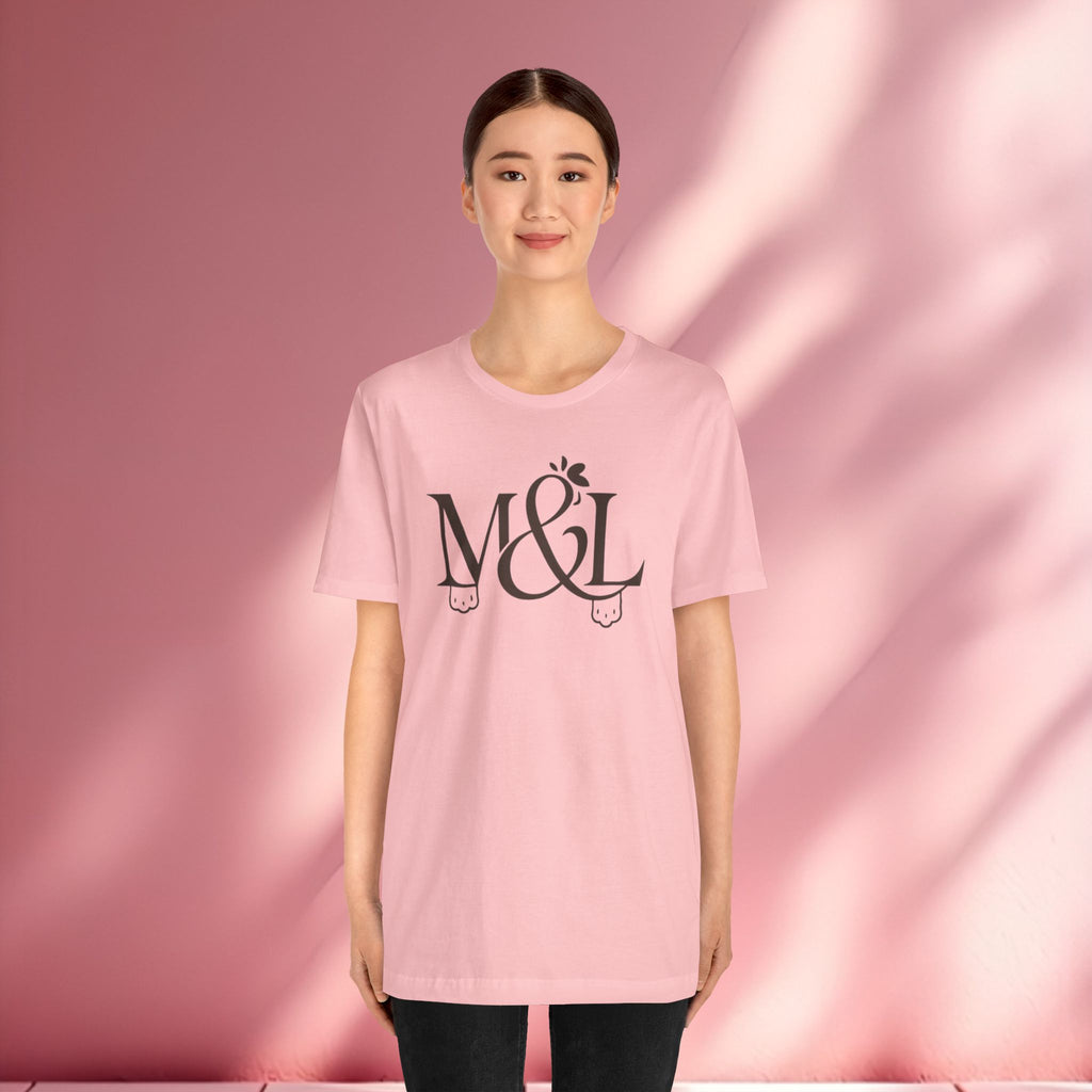 Romantic Feminine Brown Tee — Romance Graphic T-Shirt