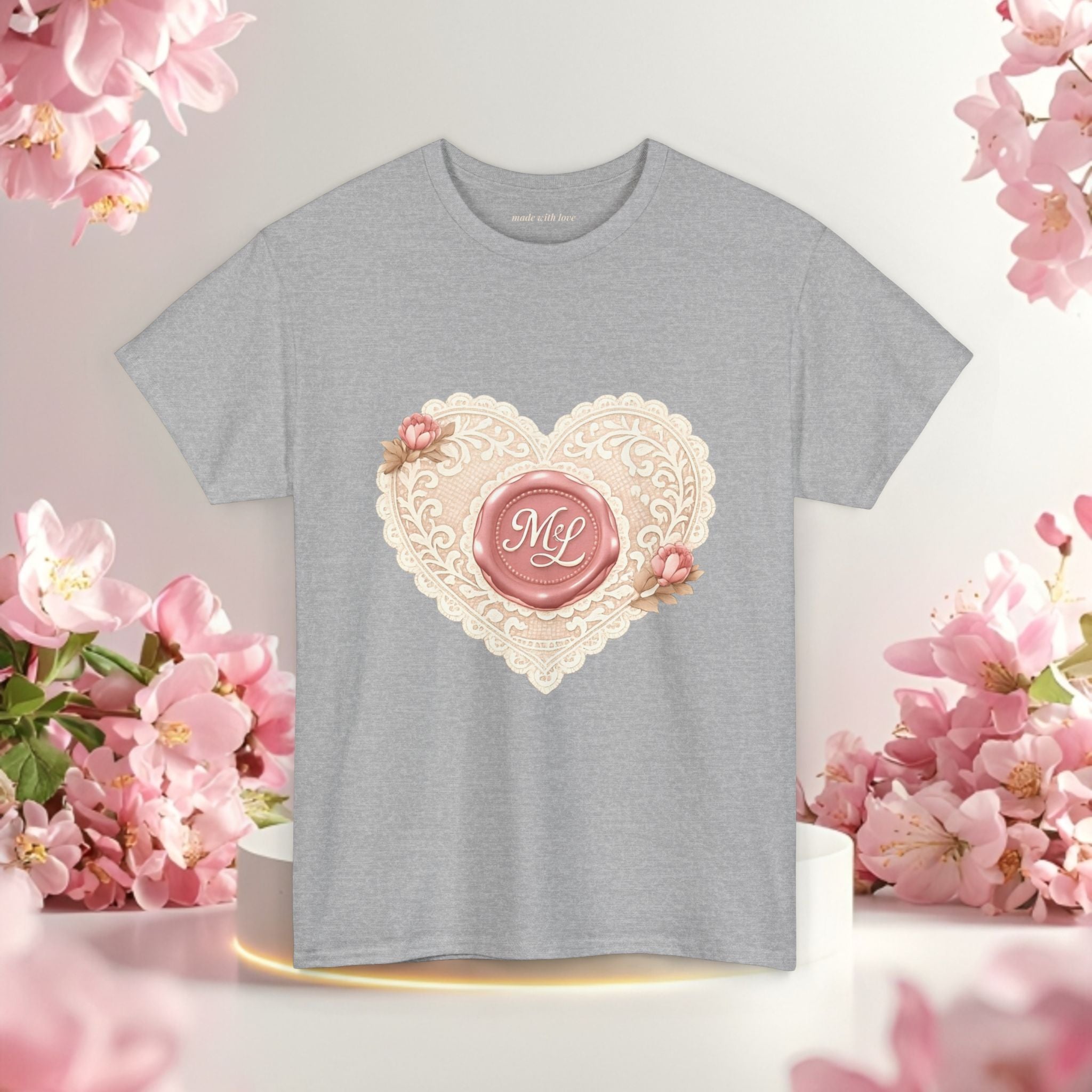 Vintage Floral Romance T-Shirt