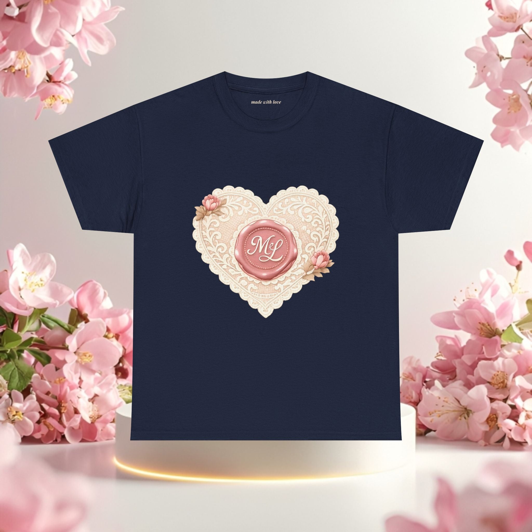 Vintage Floral Romance T-Shirt